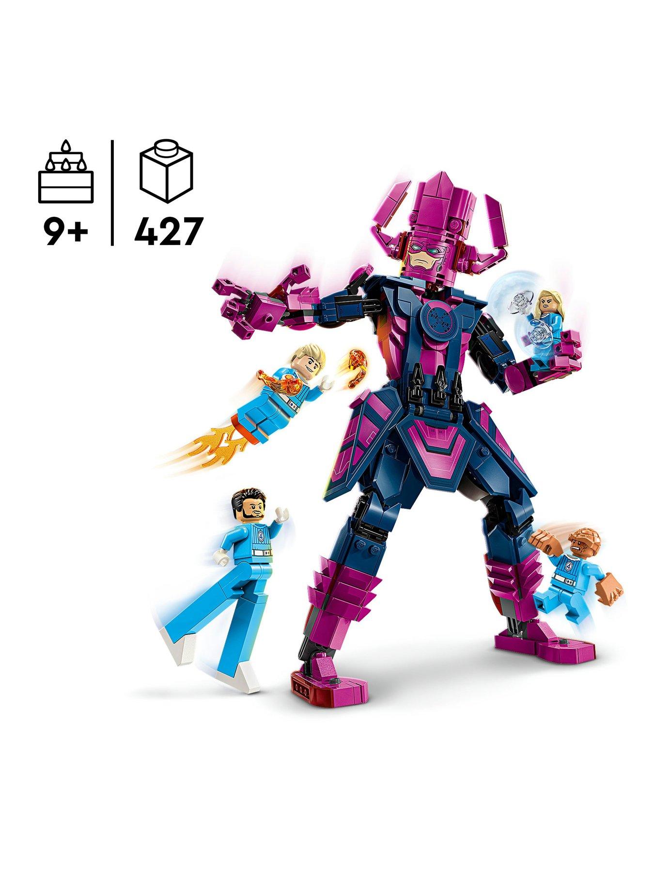 Image 2 of 8 of LEGO Marvel Fantastic Four vs. Galactus Construction Figure 76316