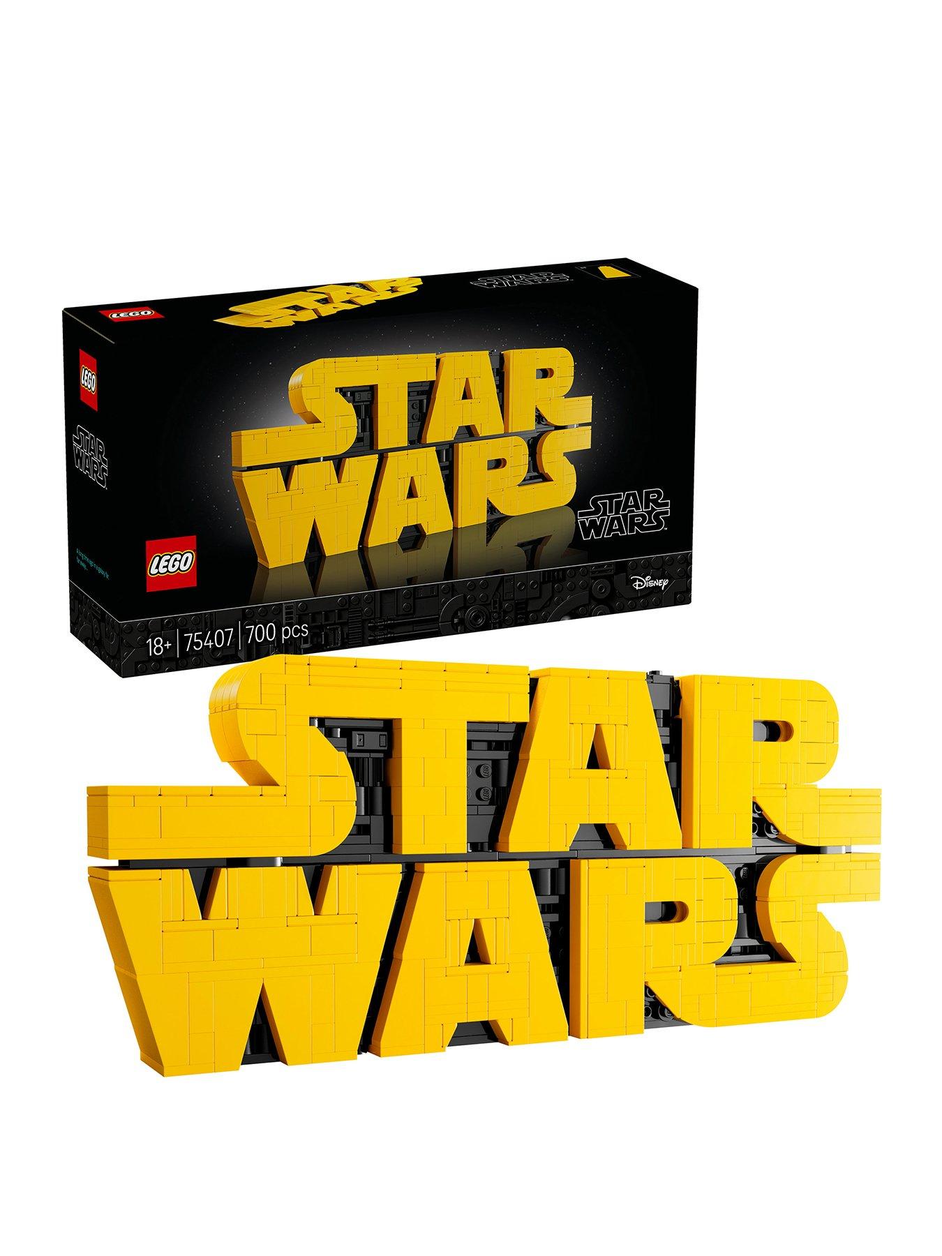 Image 1 of 7 of LEGO Star Wars Brick-Built Star Wars Logo Set 75407