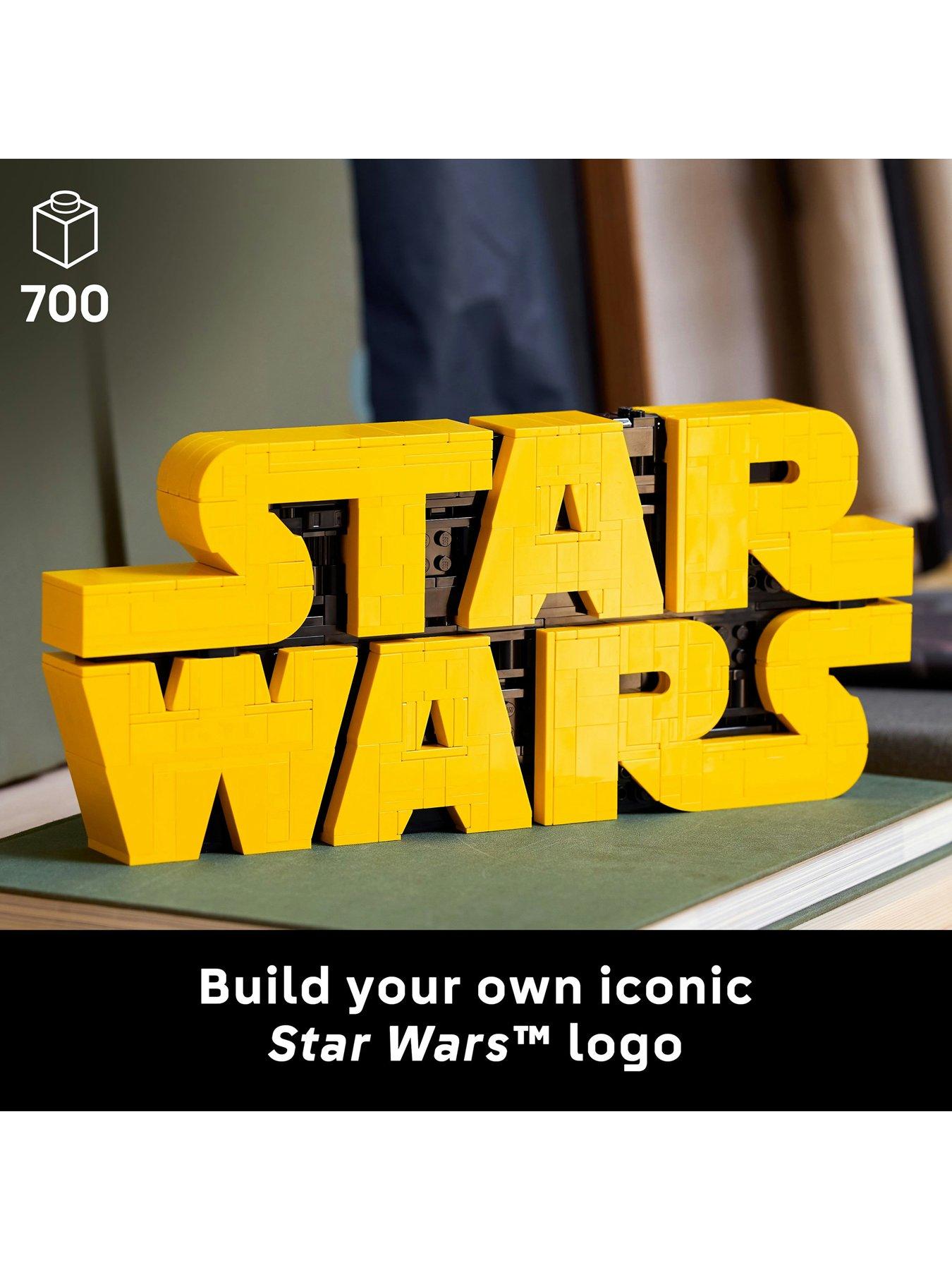 Image 2 of 7 of LEGO Star Wars Brick-Built Star Wars Logo Set 75407