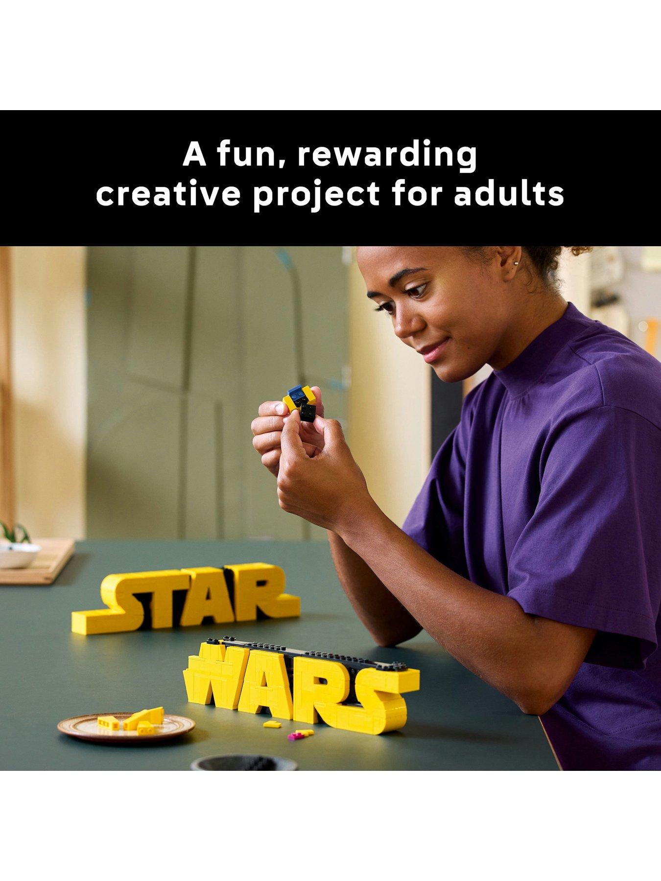 Image 3 of 7 of LEGO Star Wars Brick-Built Star Wars Logo Set 75407