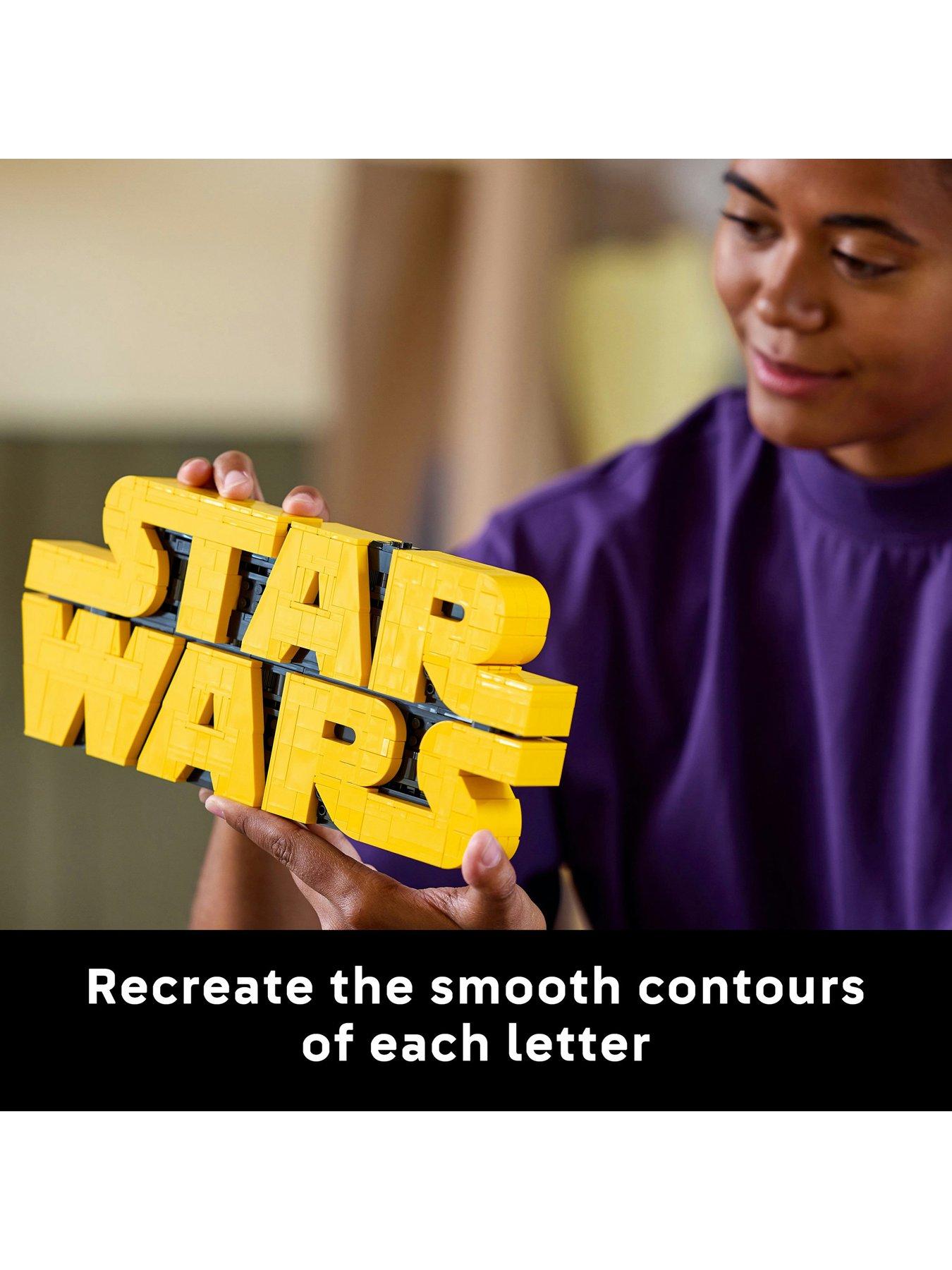 Image 4 of 7 of LEGO Star Wars Brick-Built Star Wars Logo Set 75407