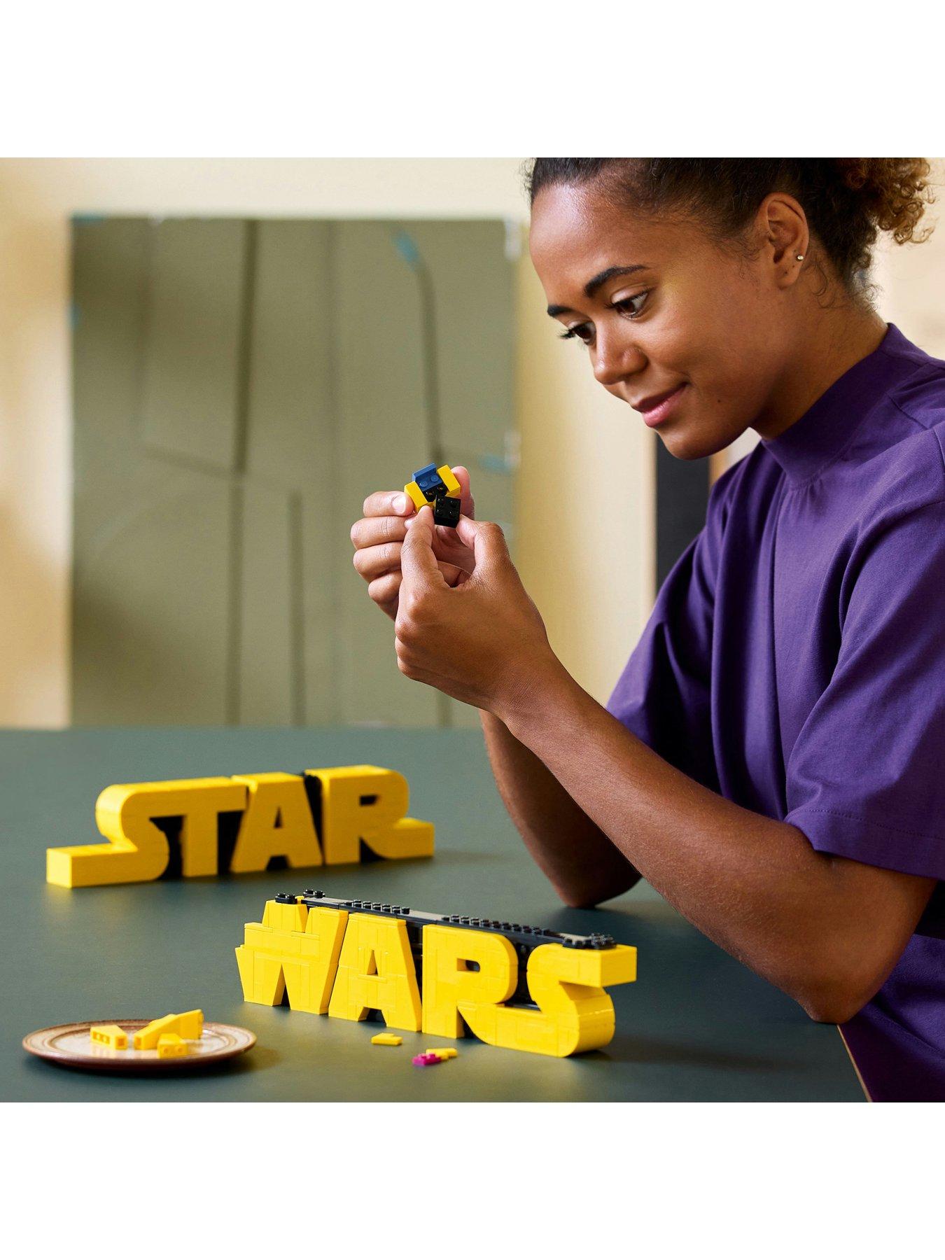 Image 6 of 7 of LEGO Star Wars Brick-Built Star Wars Logo Set 75407