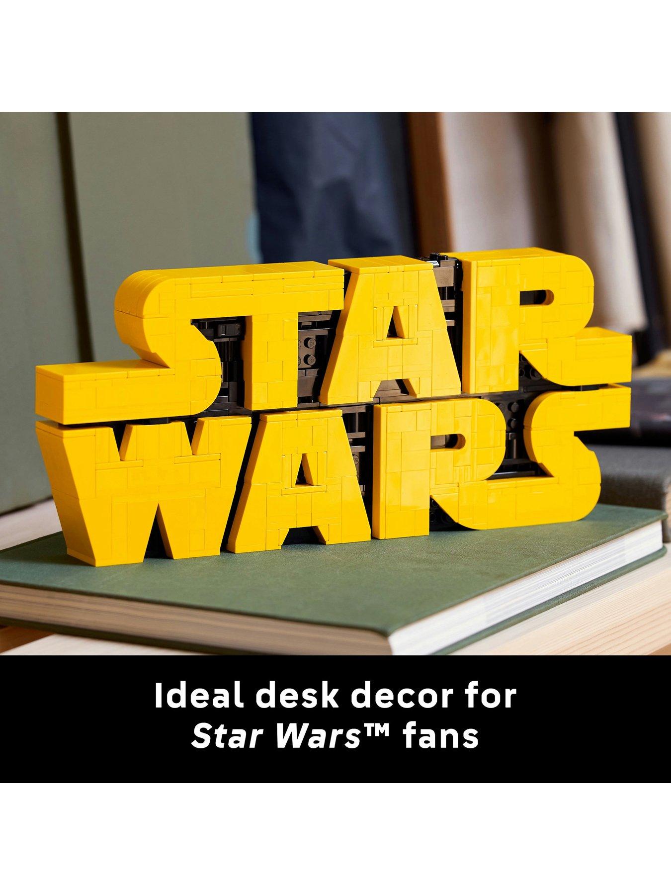 Image 7 of 7 of LEGO Star Wars Brick-Built Star Wars Logo Set 75407