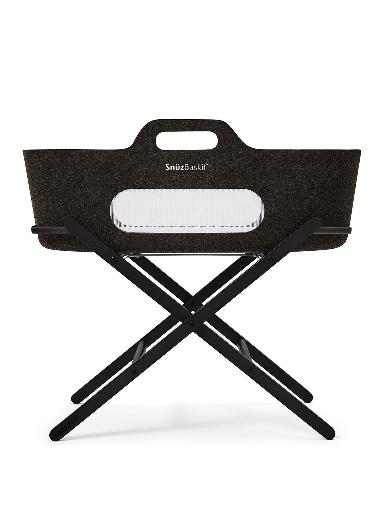 Image 2 of 8 of Snuz SnuzBaskit Moses Basket - Graphite