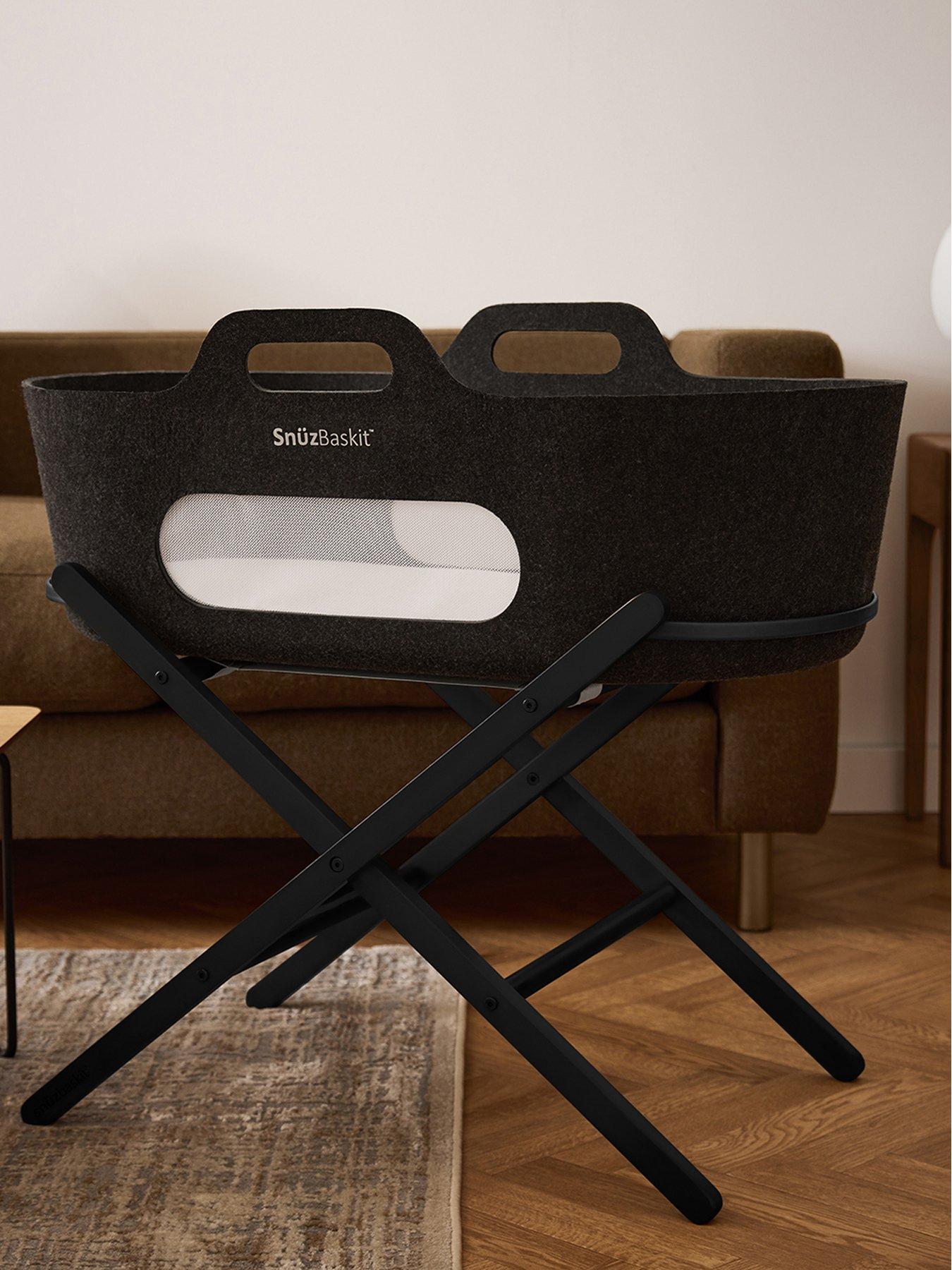 Image 5 of 8 of Snuz SnuzBaskit Moses Basket - Graphite