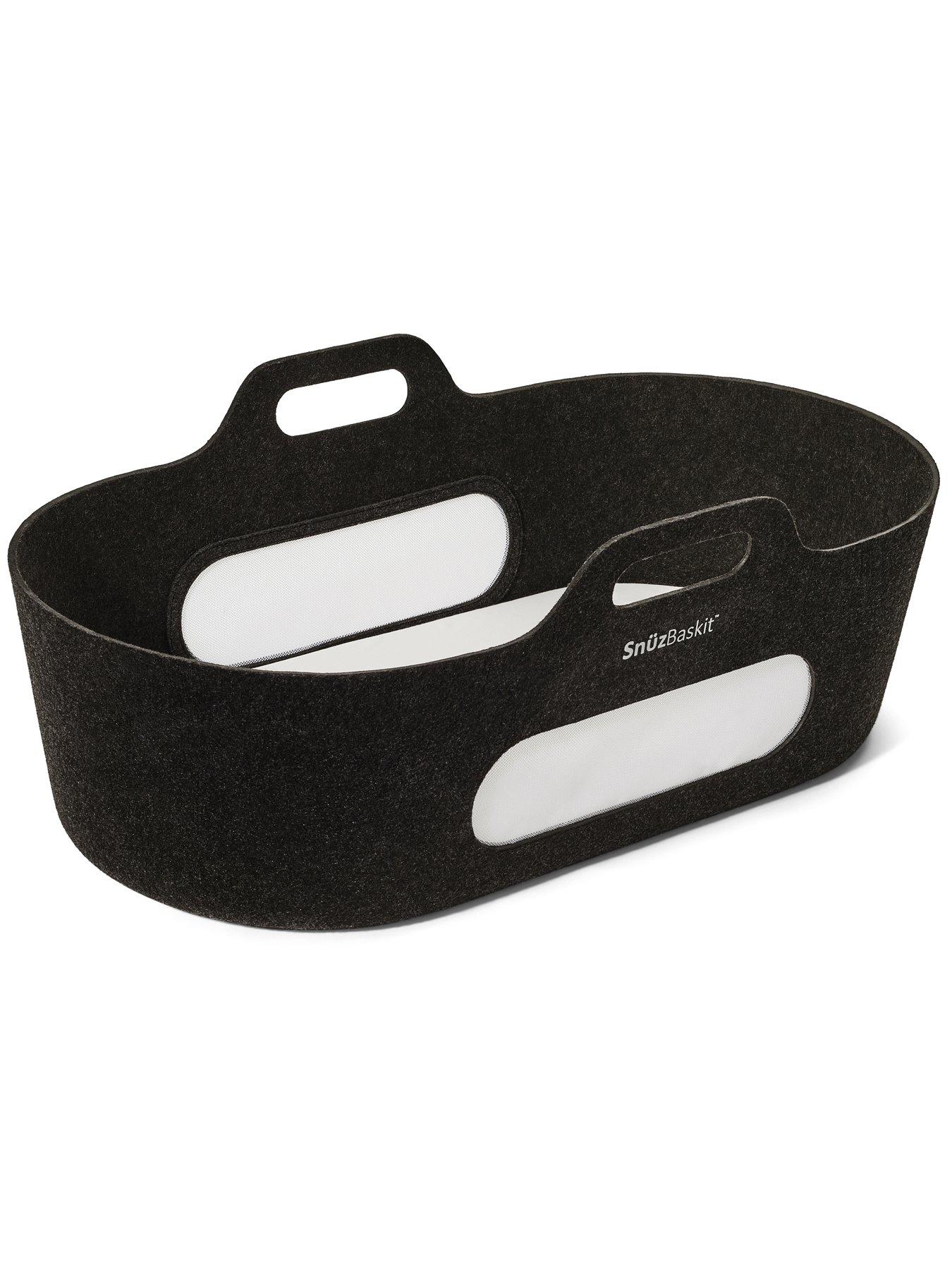Image 7 of 8 of Snuz SnuzBaskit Moses Basket - Graphite