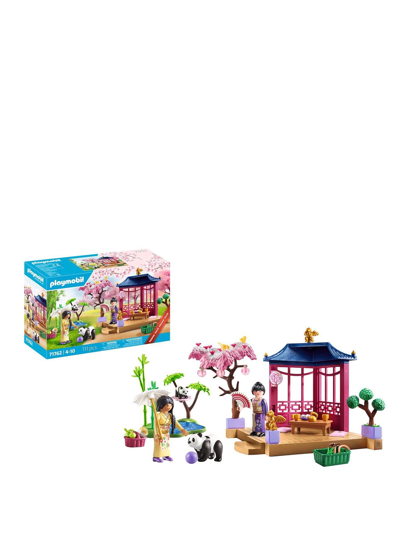 Image 1 of 6 of Playmobil 71762&nbsp;Asian Garden With Panda Feeding