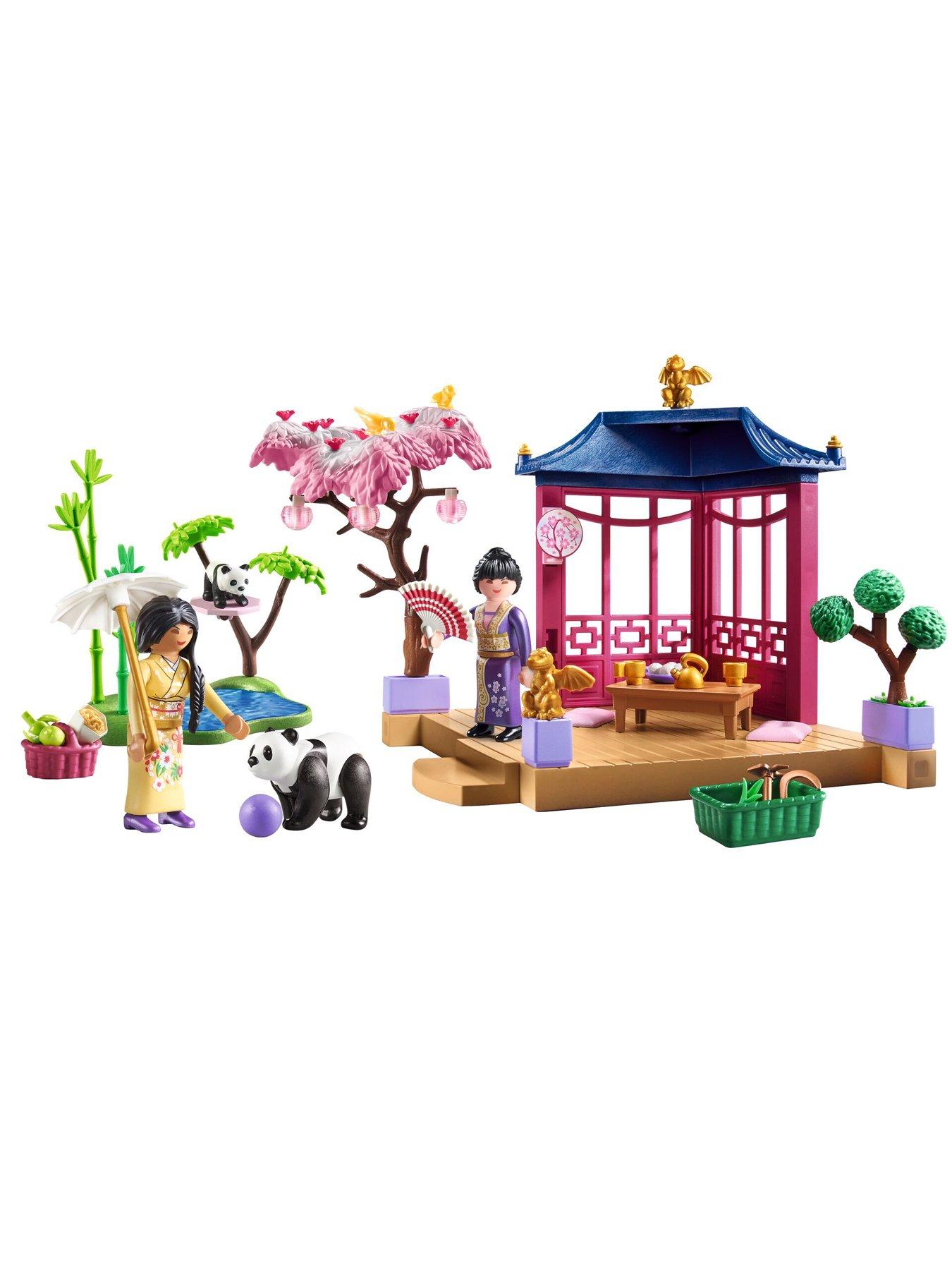 Image 5 of 6 of Playmobil 71762&nbsp;Asian Garden With Panda Feeding