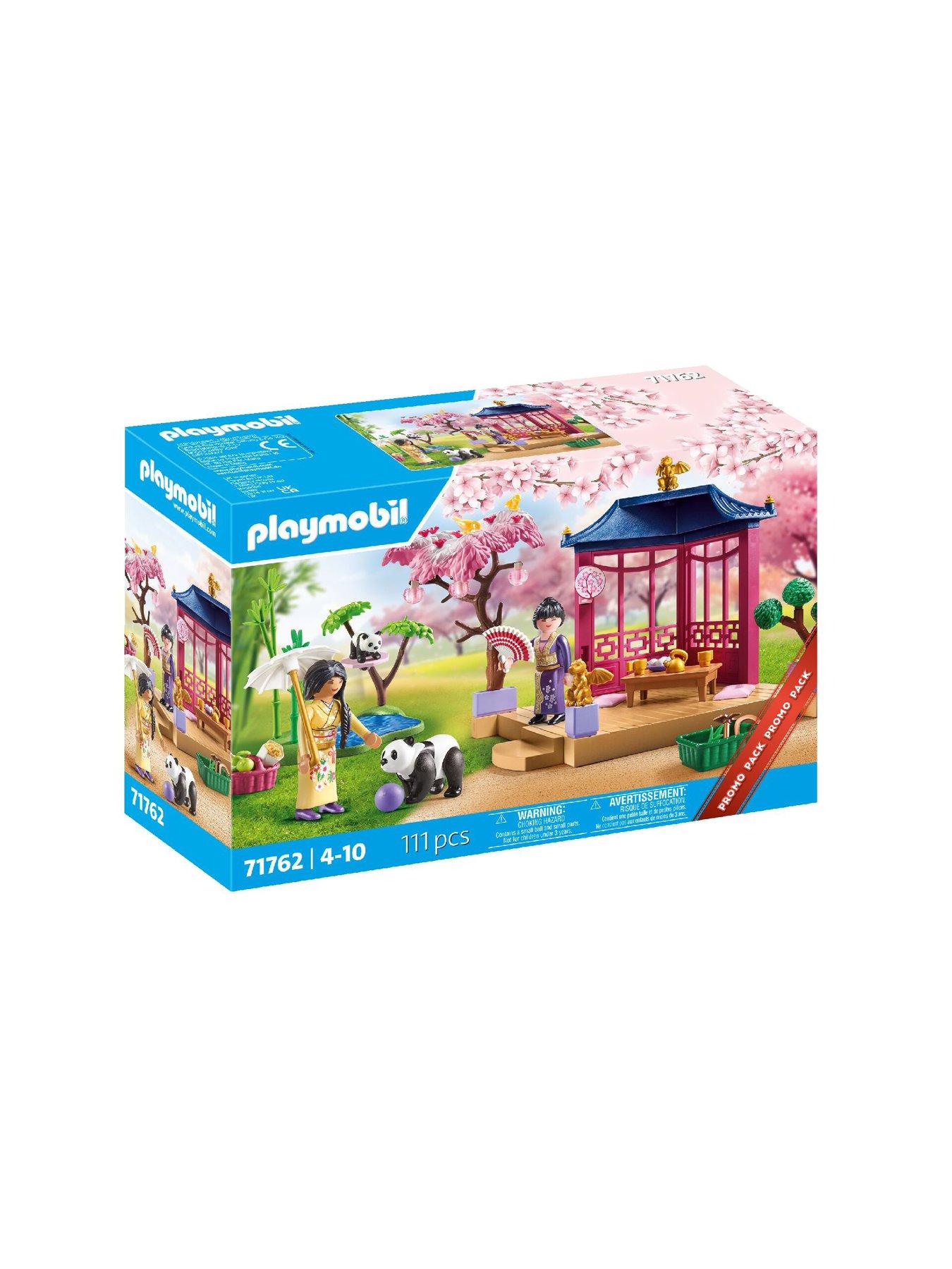 Image 6 of 6 of Playmobil 71762&nbsp;Asian Garden With Panda Feeding