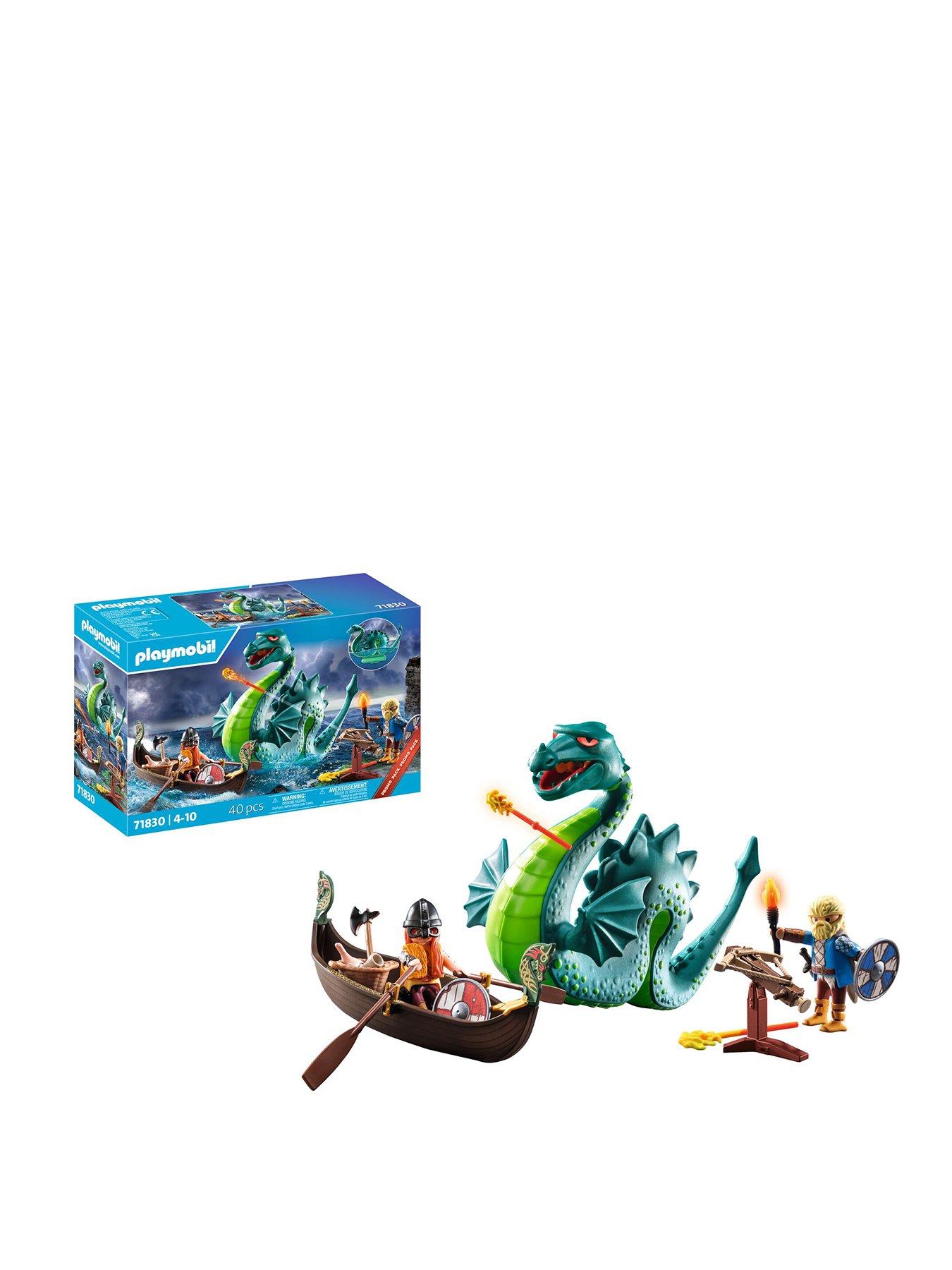 Image of Playmobil Vikings with sea monster