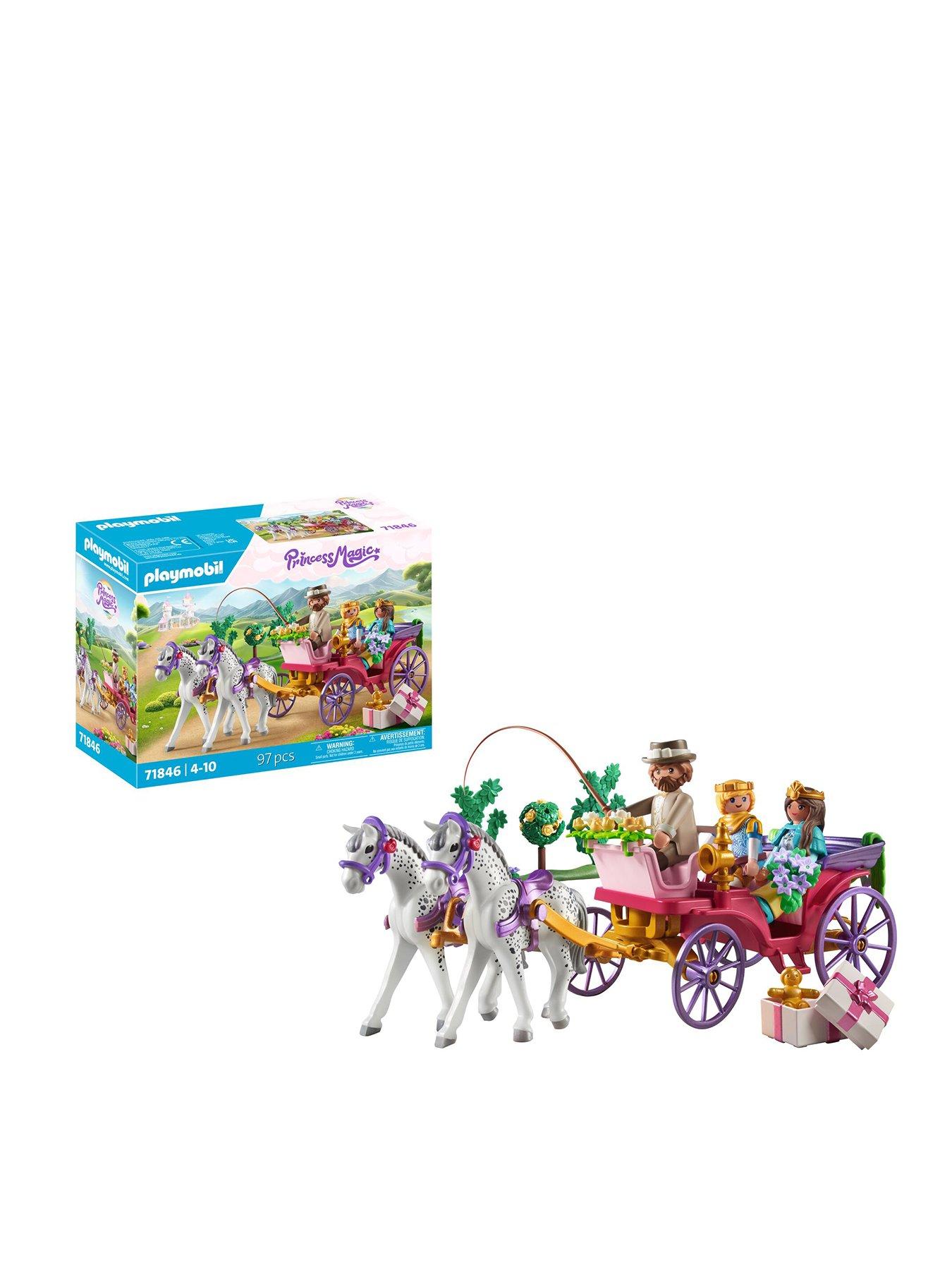 Image of Playmobil Carriage ride with princess and prince