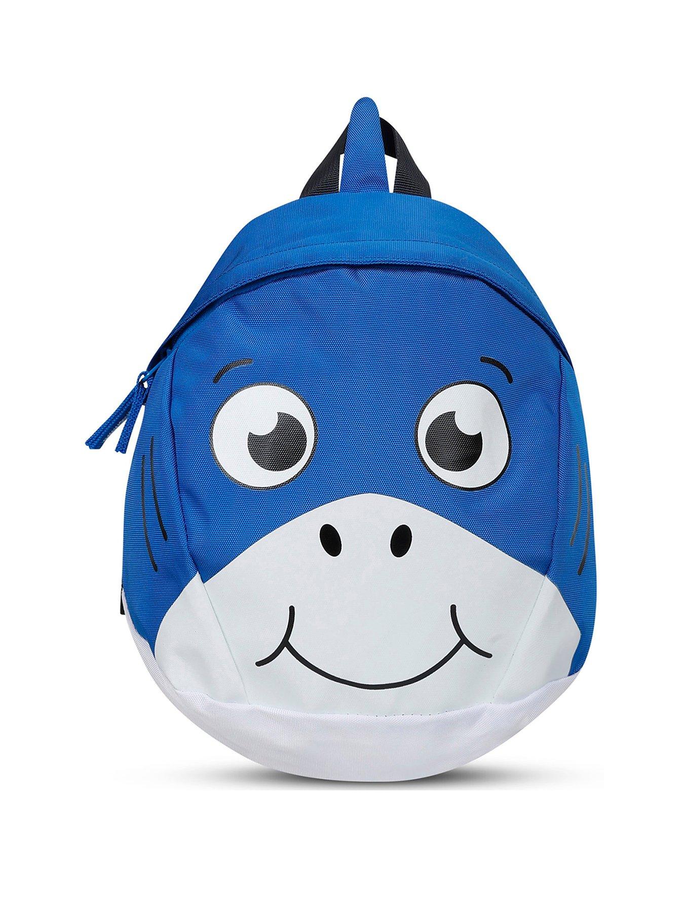 undefined Kids Roary Animal Backpack Shark - Blue