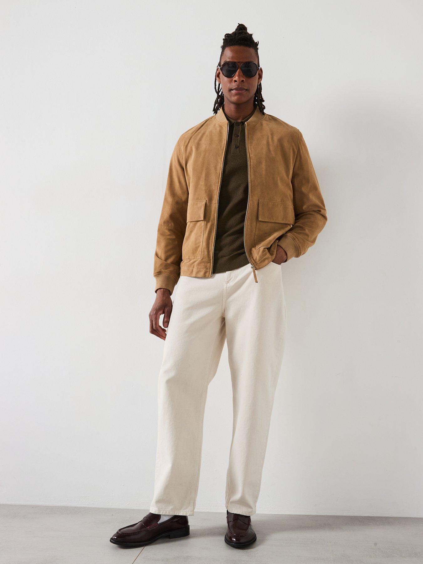 mango-andrea-smart-suede-leather-jacket-beigeback