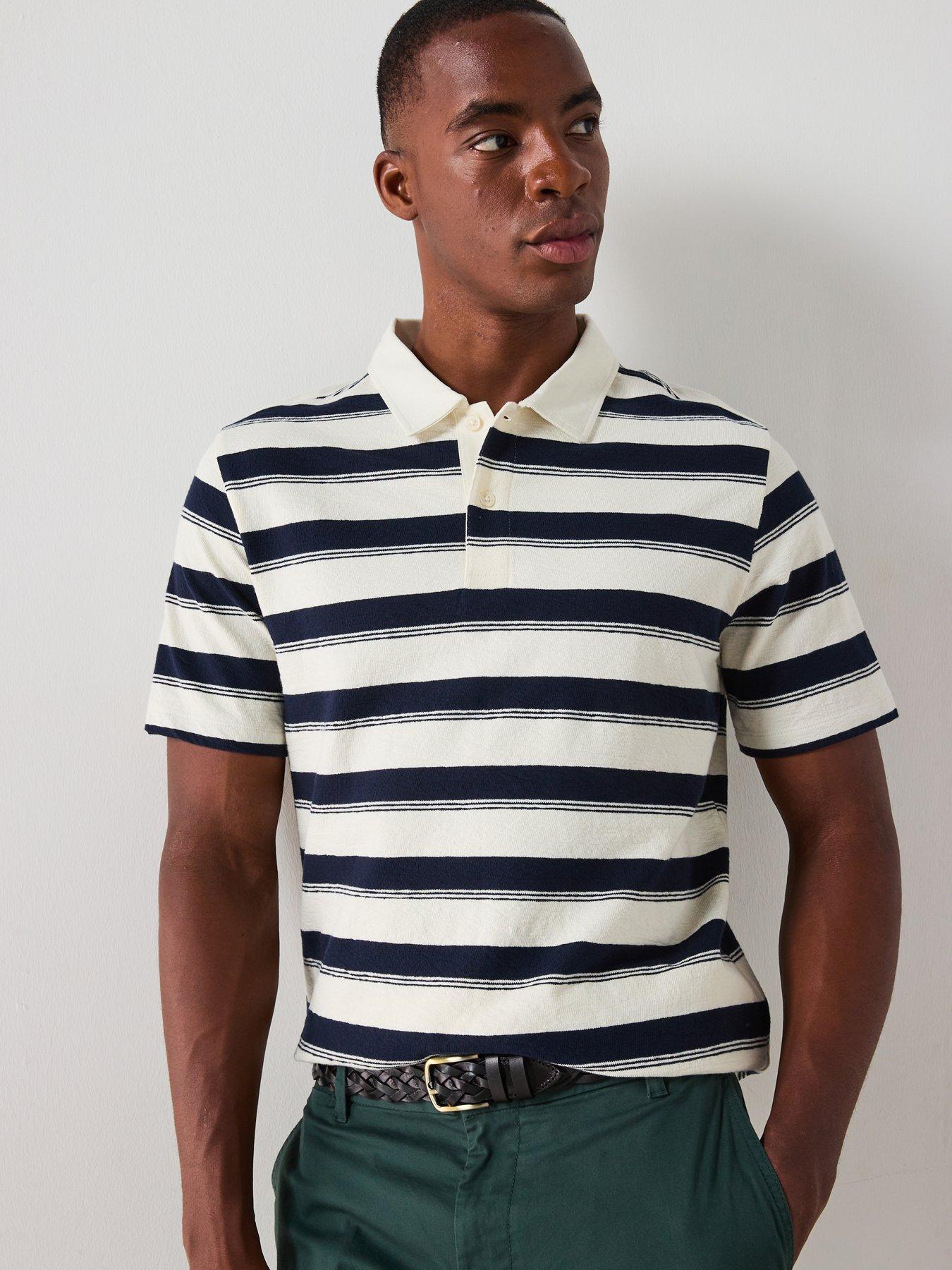 mango-eliot-casual-striped-polo-shirt-navydetail