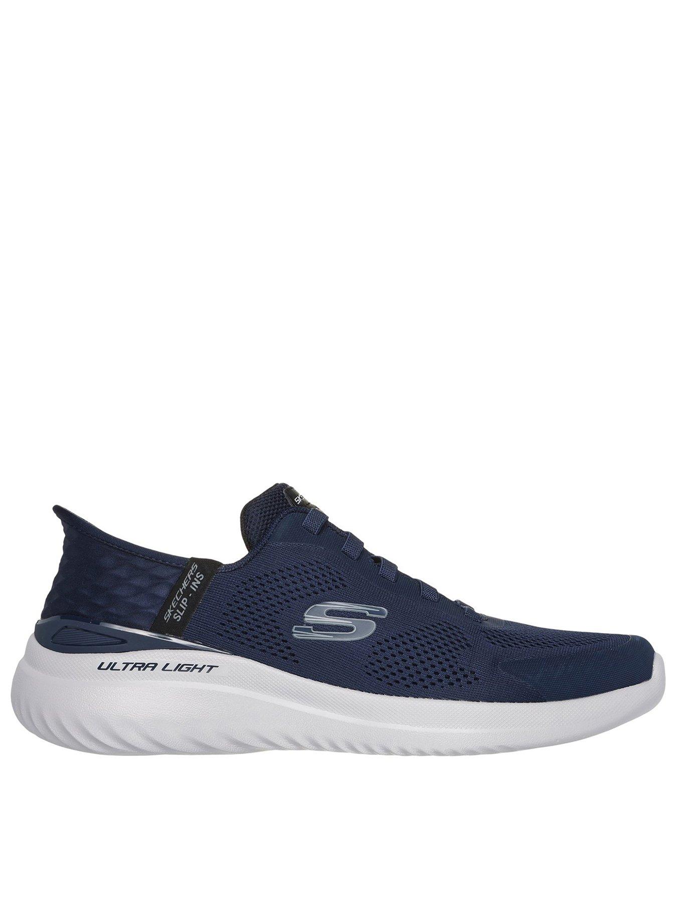 Image of Skechers Skechers Wide Fit Bounder 2.0 Emerged Slip In Trainer