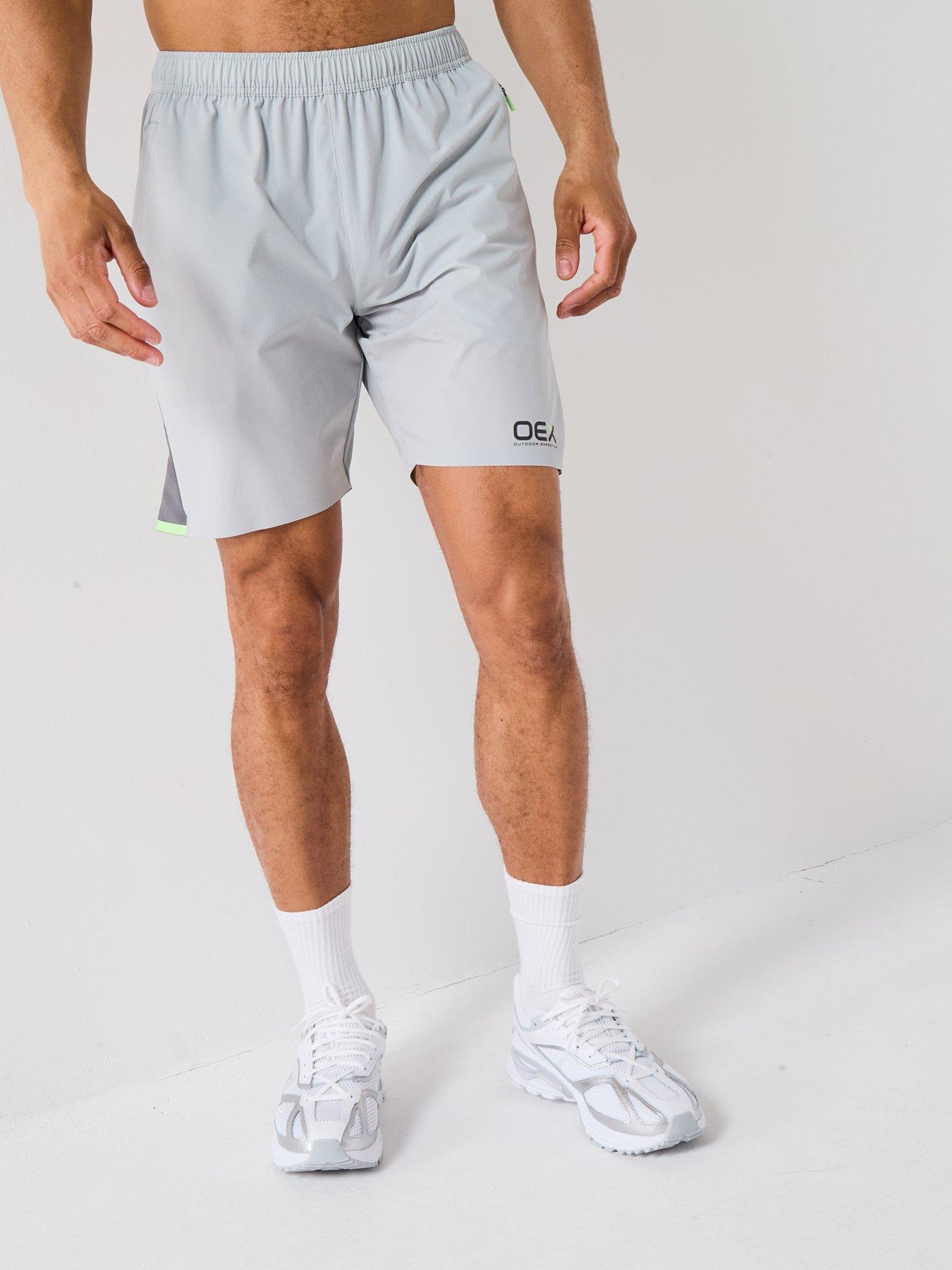 undefined Mens Dyno Short - Light Grey/Dark Grey