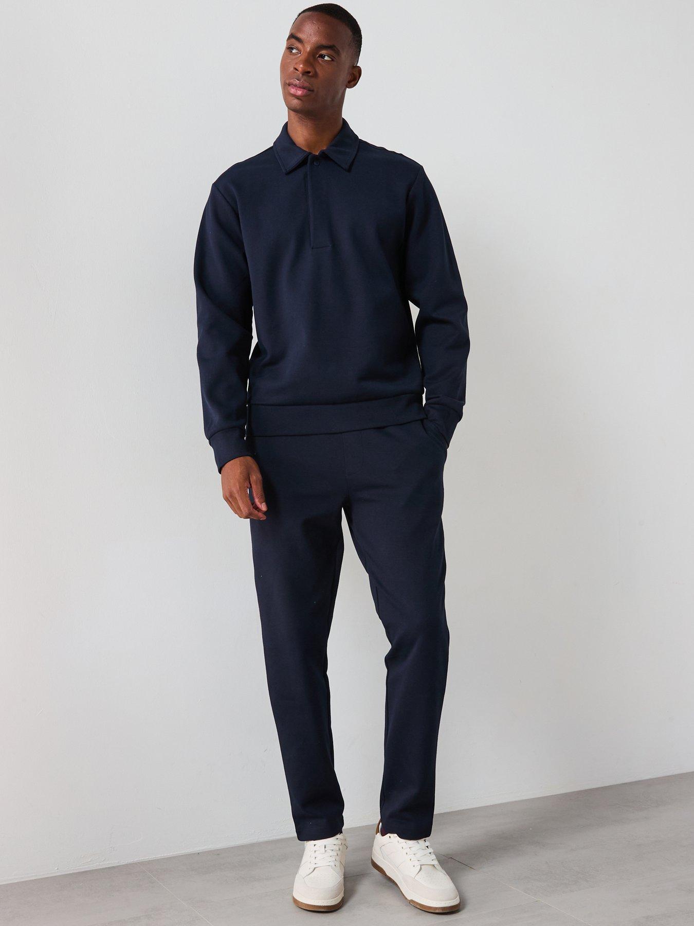 mango-beach-essentials-button-collar-sweat-top-navyback