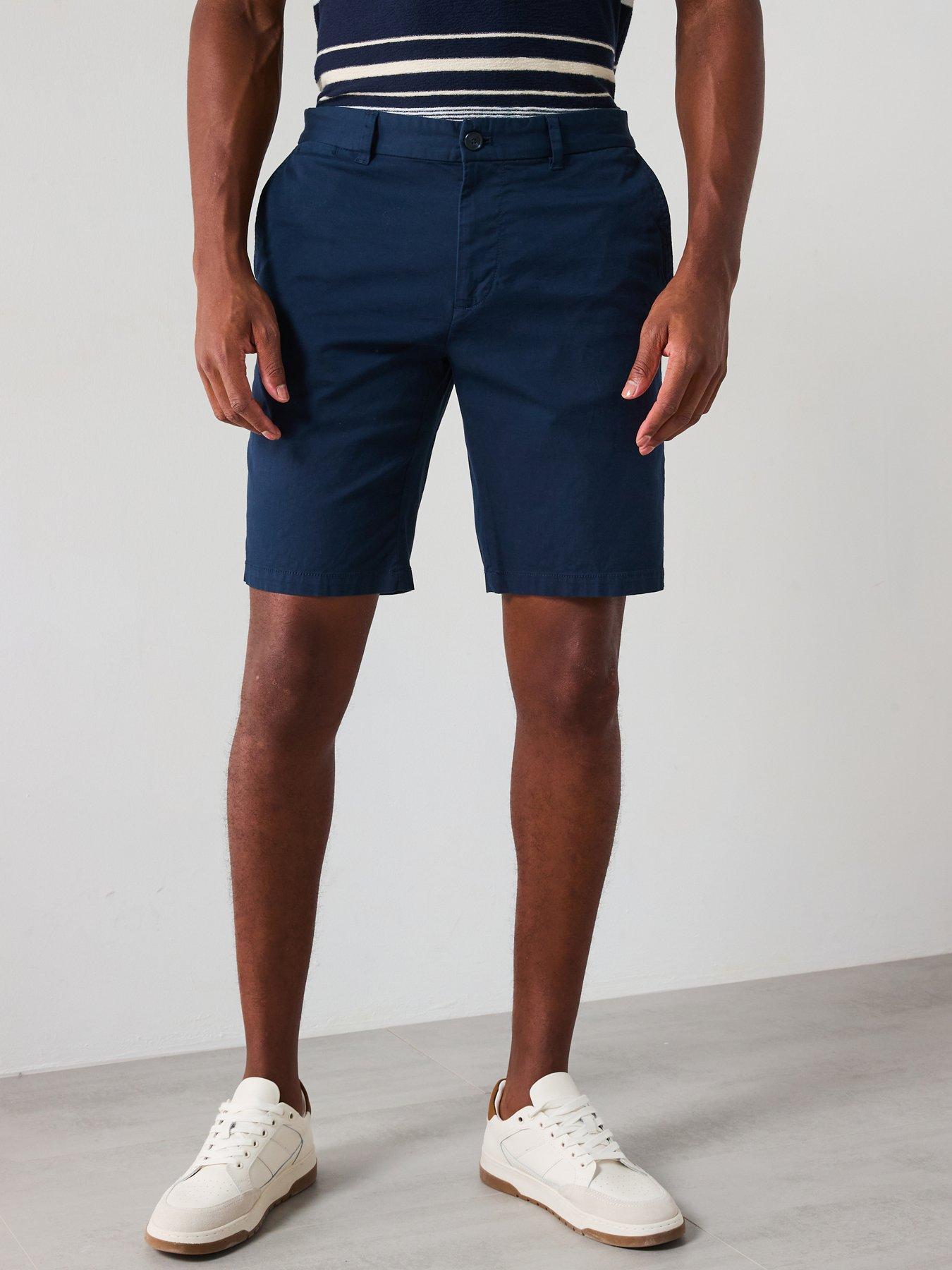 mango-gracia-casual-chino-shorts-navy