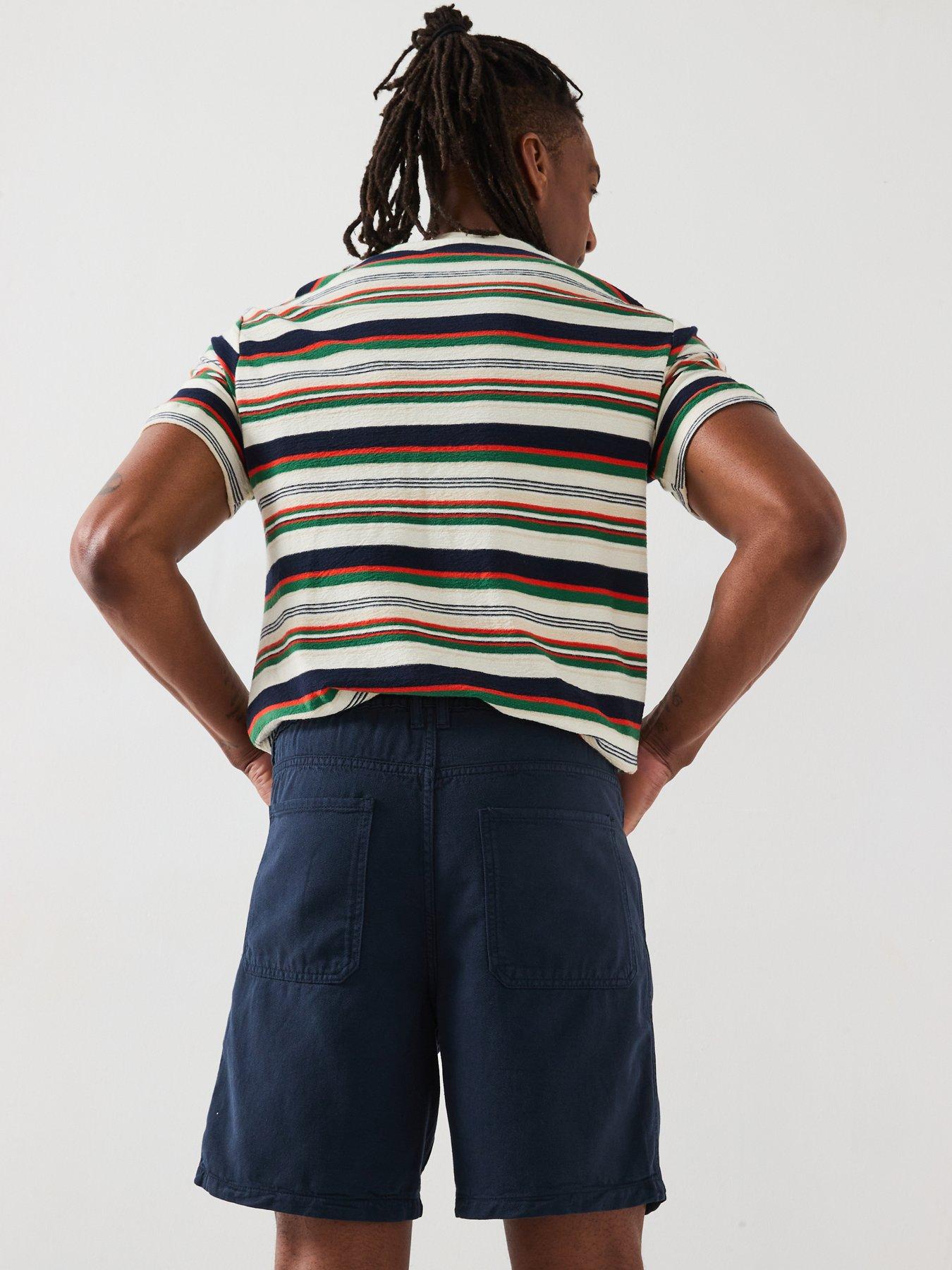 Image 5 of 6 of Mango Jayb Casual Twill Shorts - Navy
