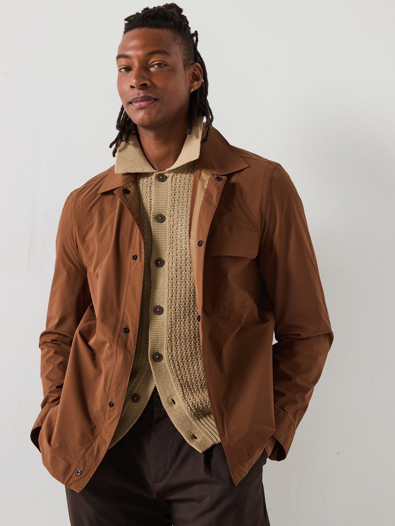 mango-due-performance-lightweight-jacket-burnt-orange