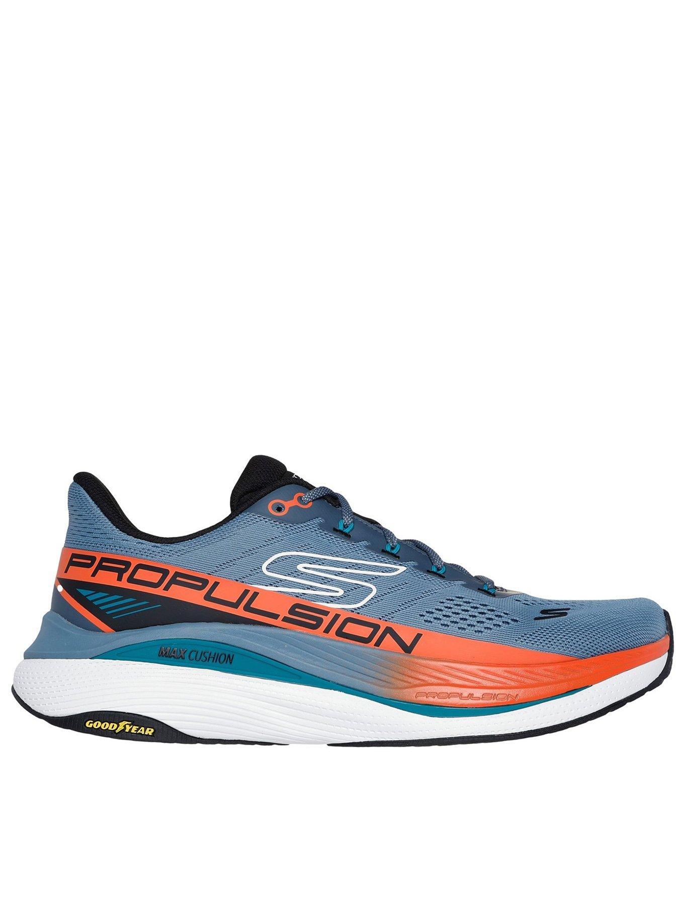 Skechers Max Cushioning Propulsion Trainers - Silver