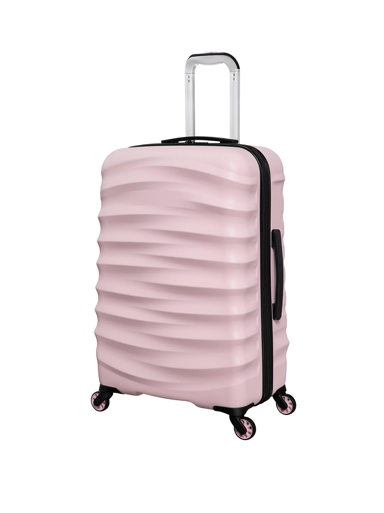 Image 1 of 7 of it Luggage Cove Hardshell Medium Suitcase - Baby Pink