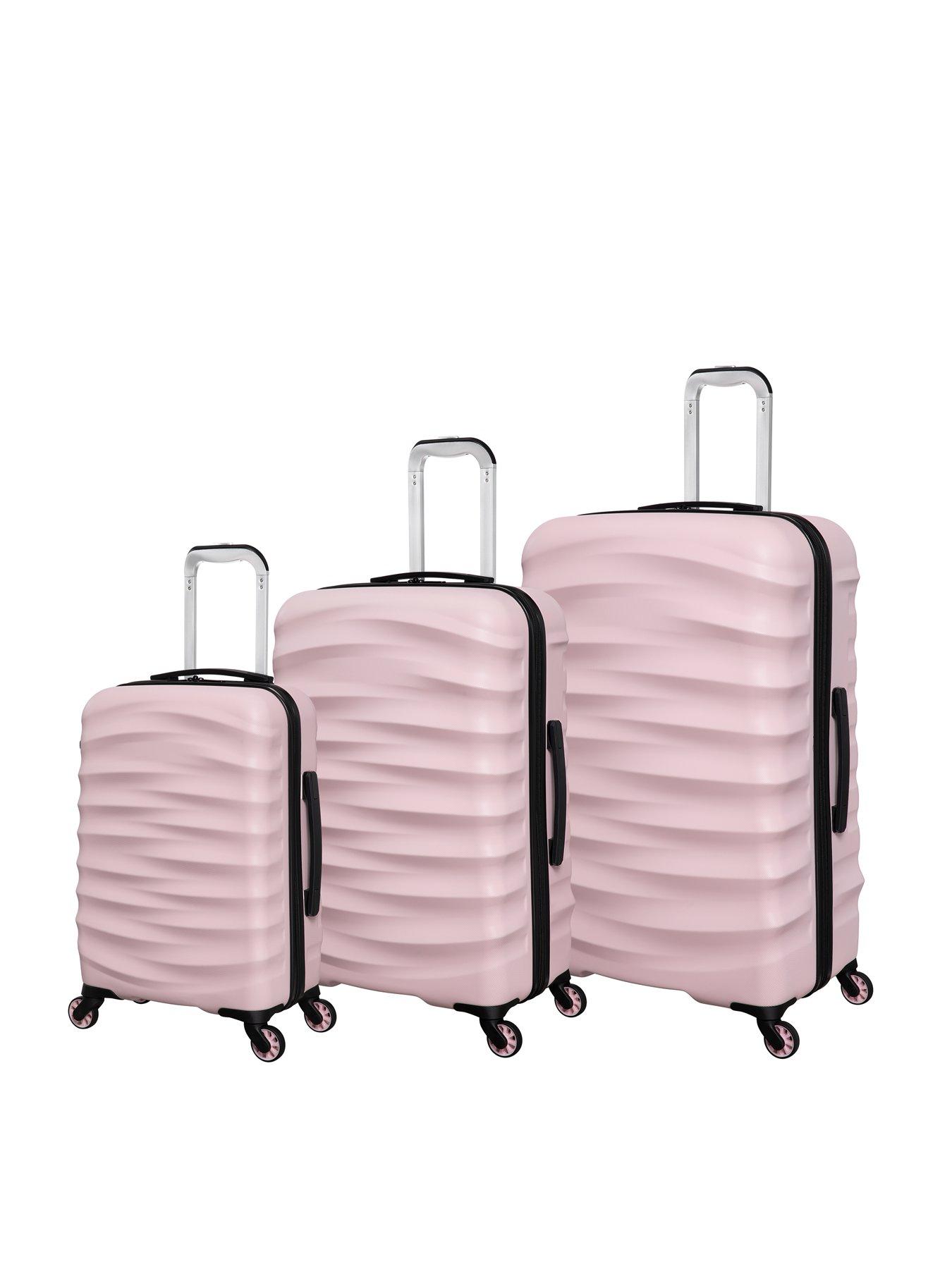 Image 3 of 7 of it Luggage Cove Hardshell Medium Suitcase - Baby Pink