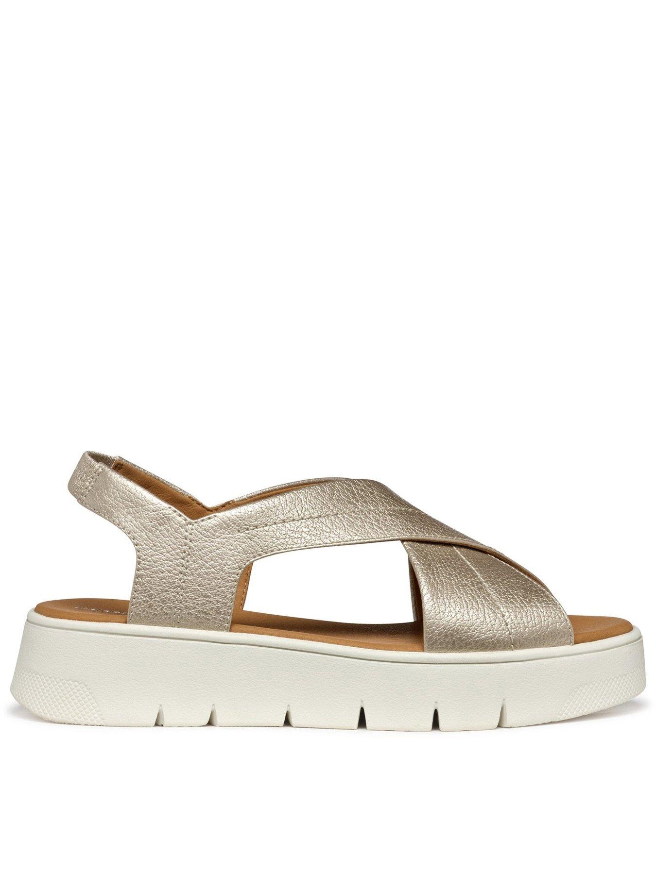Geox Dandra 40 Sandal - Beige
