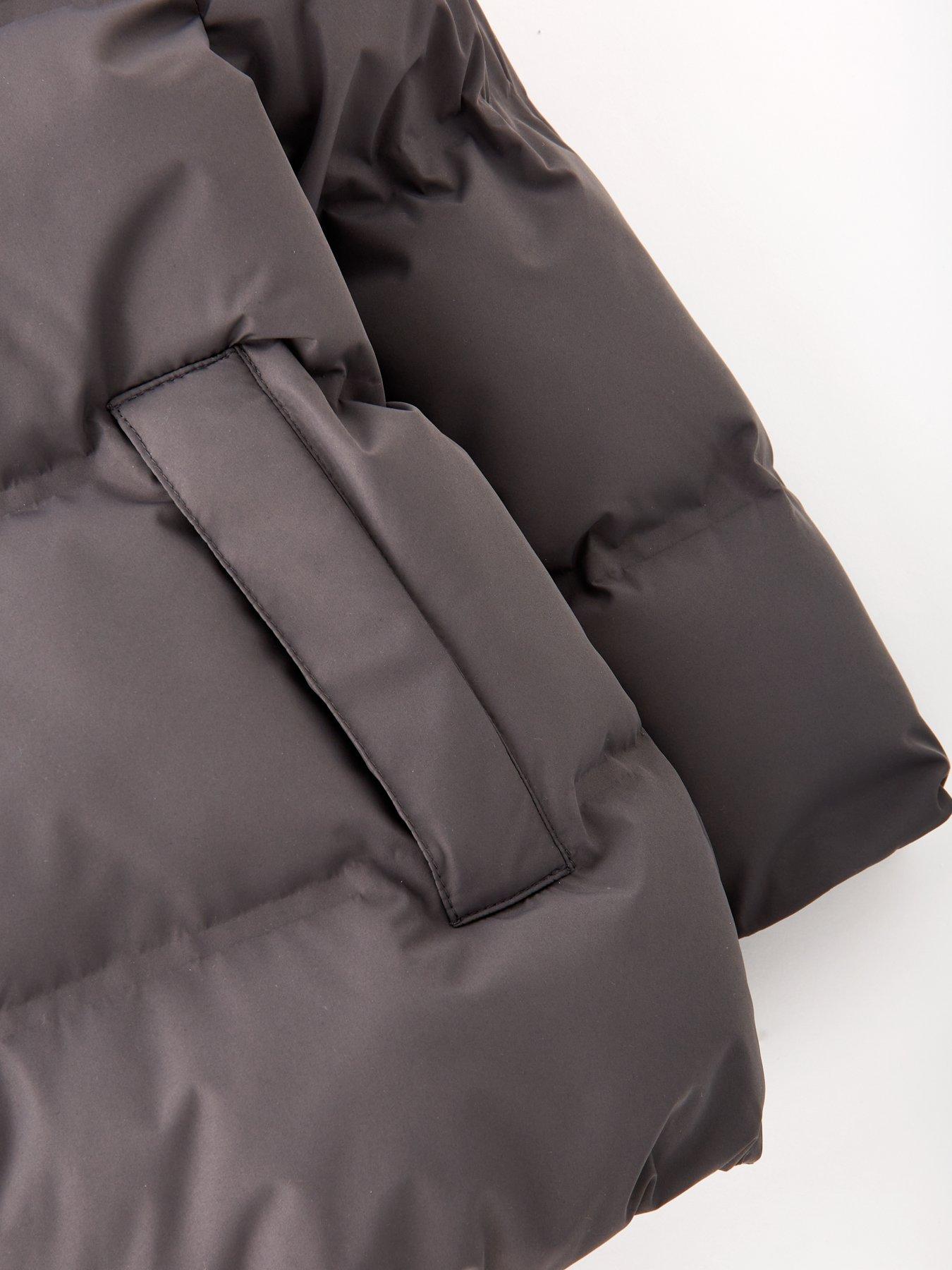 Image 3 of 4 of V by Very Boys Heavy Weight Padded Coat - Grey