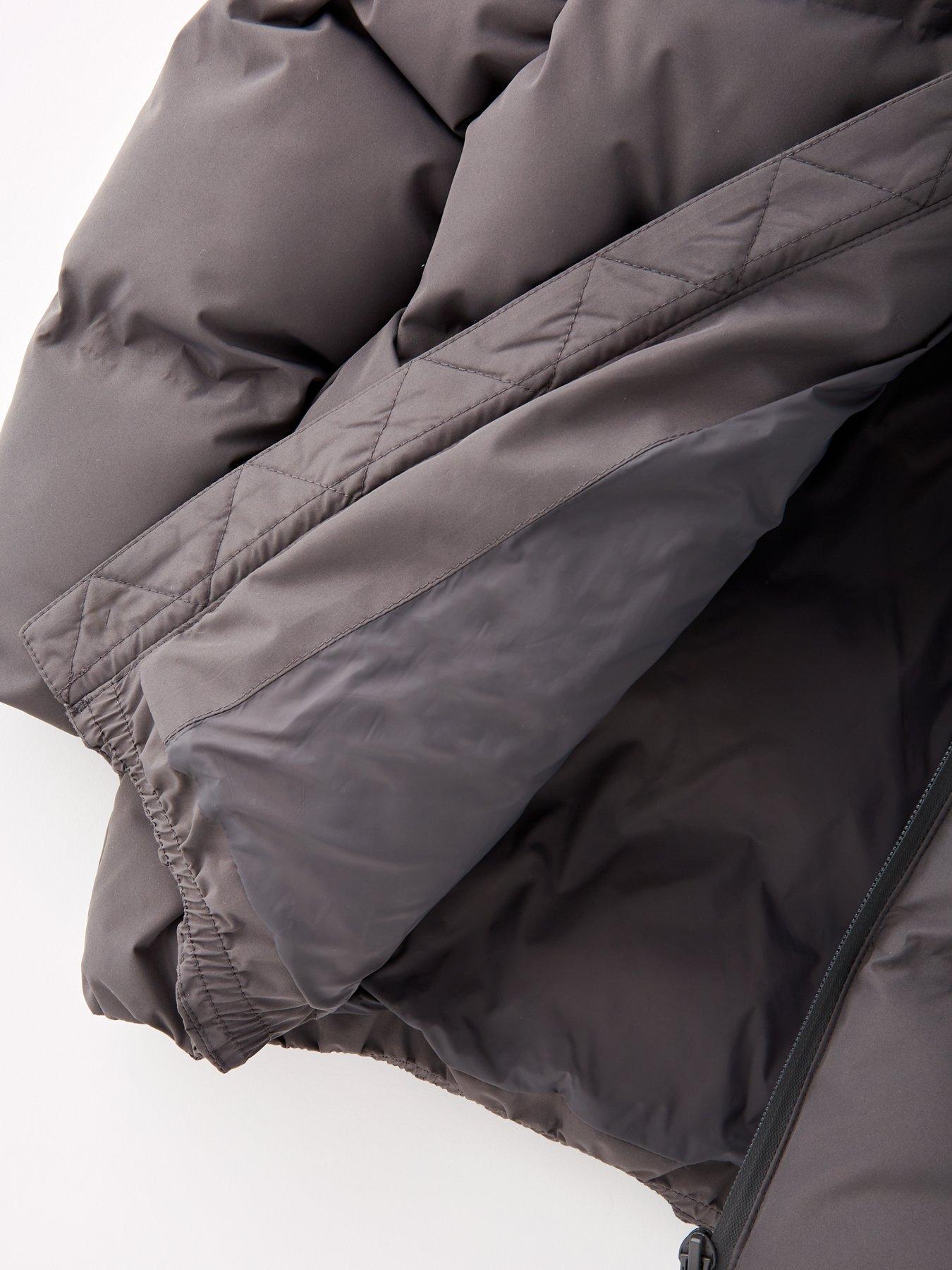 Image 4 of 4 of V by Very Boys Heavy Weight Padded Coat - Grey