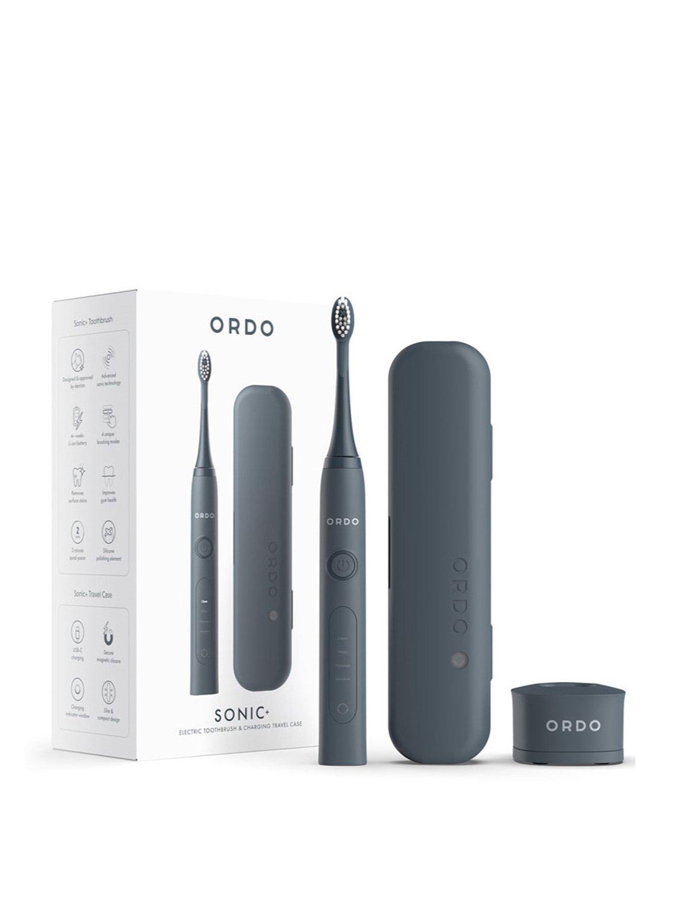undefined ORDO - Sonic+ Toothbrush  &  Travel case - Charcoal Grey
