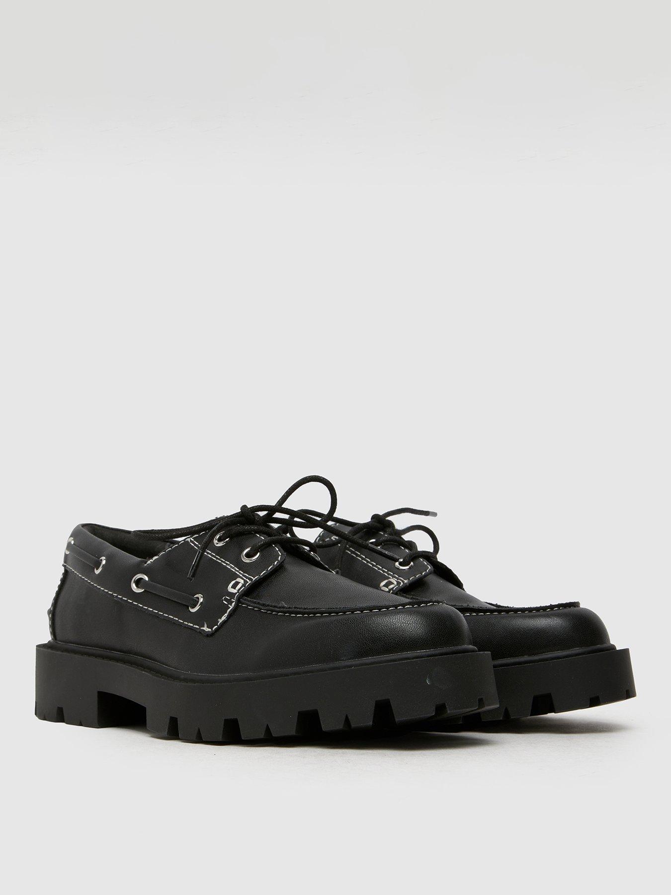 Image 2 of 4 of SCHUH Leora Boat Shoe - Black