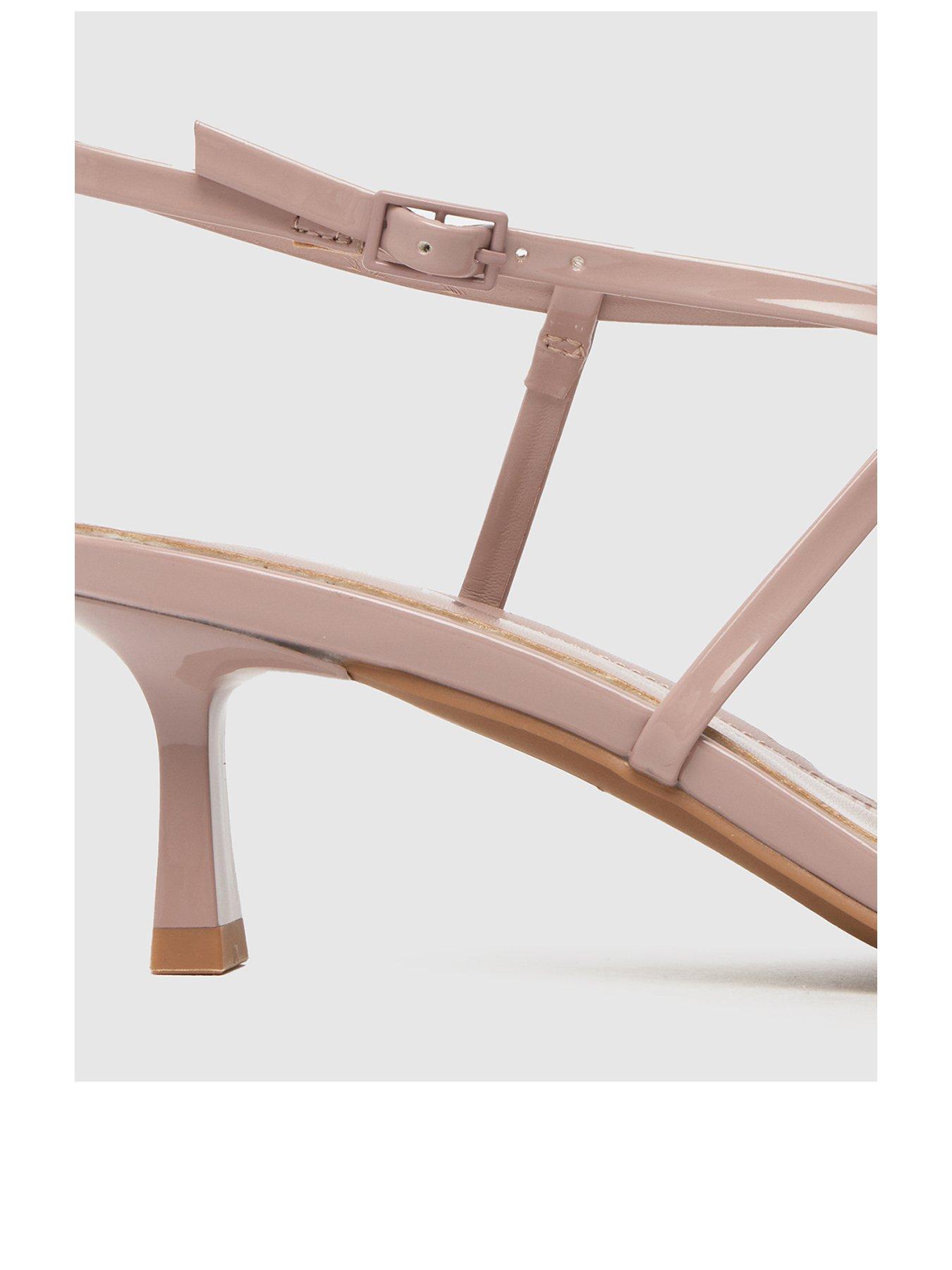 Image 2 of 4 of SCHUH Serenity Strappy Mid Heels - Natural