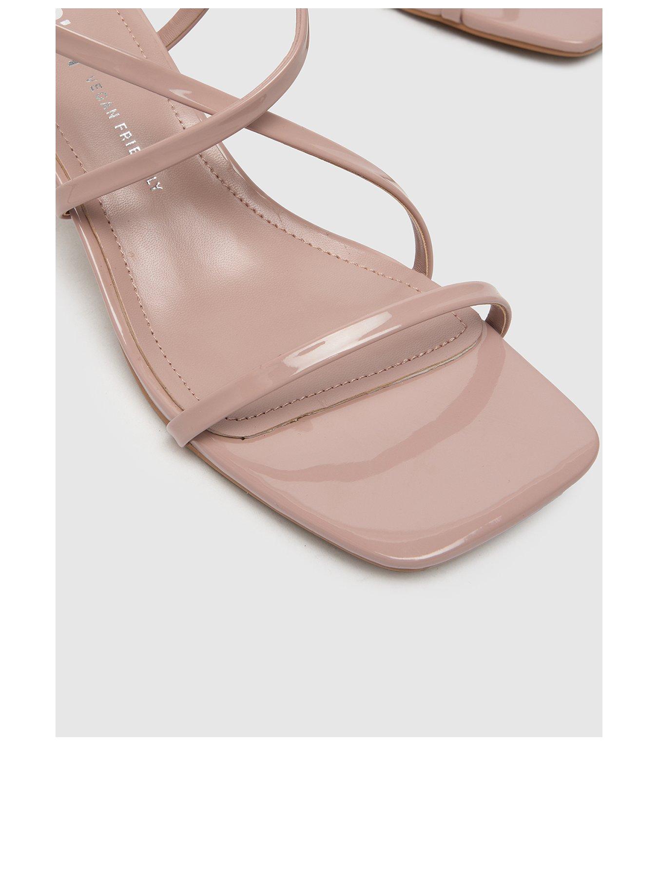 Image 3 of 4 of SCHUH Serenity Strappy Mid Heels - Natural