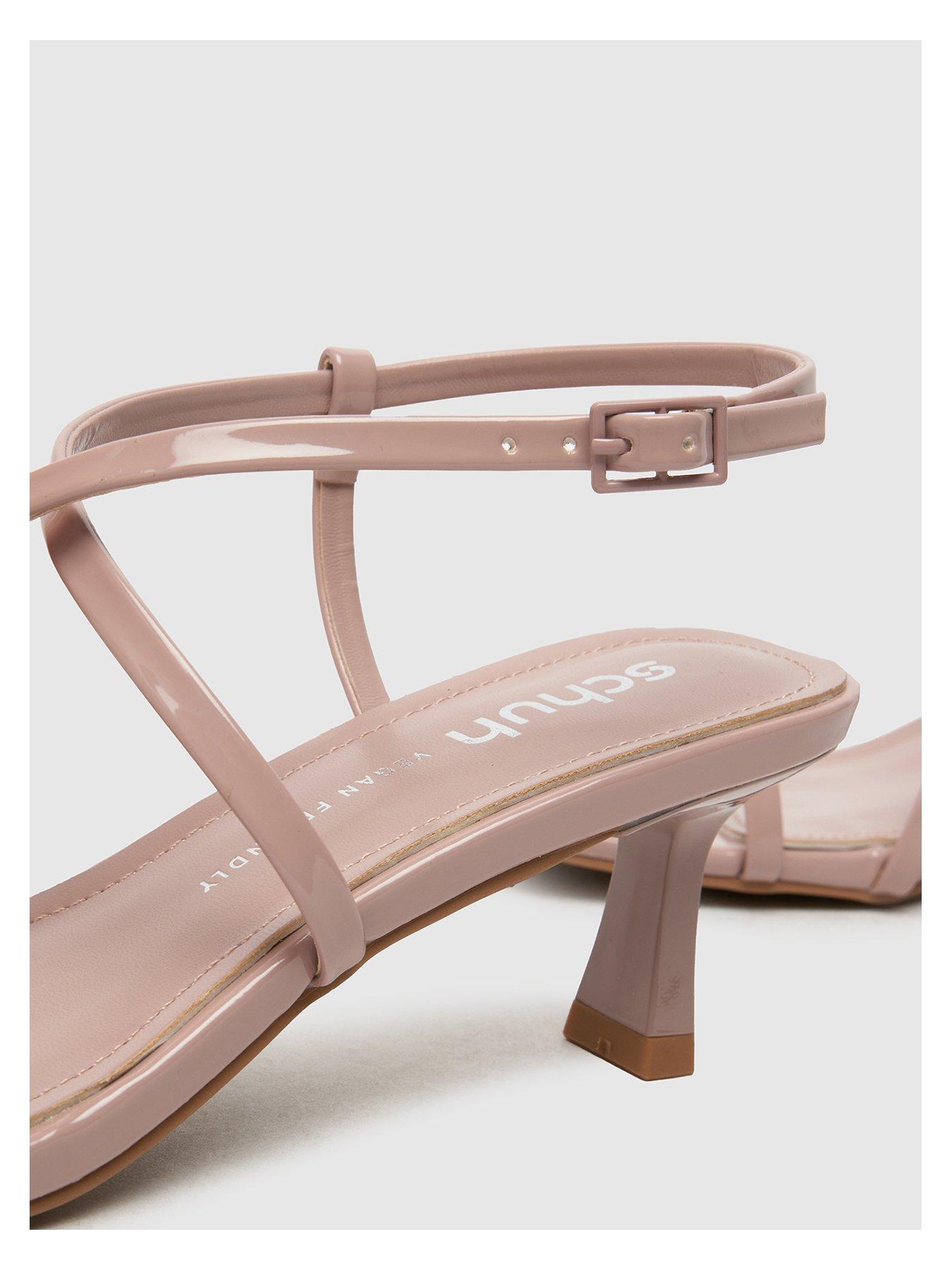 Image 4 of 4 of SCHUH Serenity Strappy Mid Heels - Natural