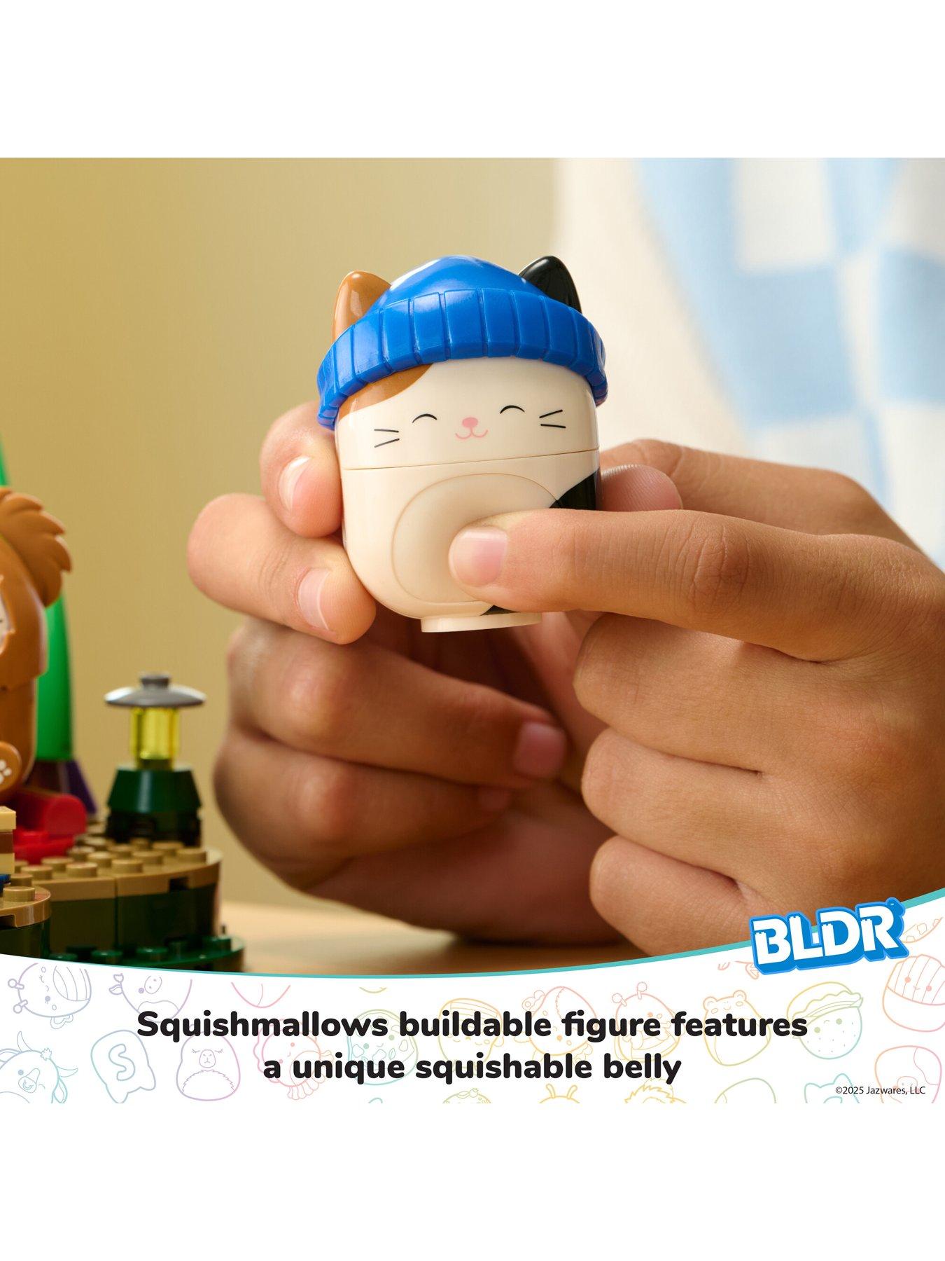 Image 5 of 8 of Squishmallows CNS - Squishmallows Building Set Medium playset &amp; 2_2" Buildable Figures) Squishmallows Campout With Cam and Benny (INTL)