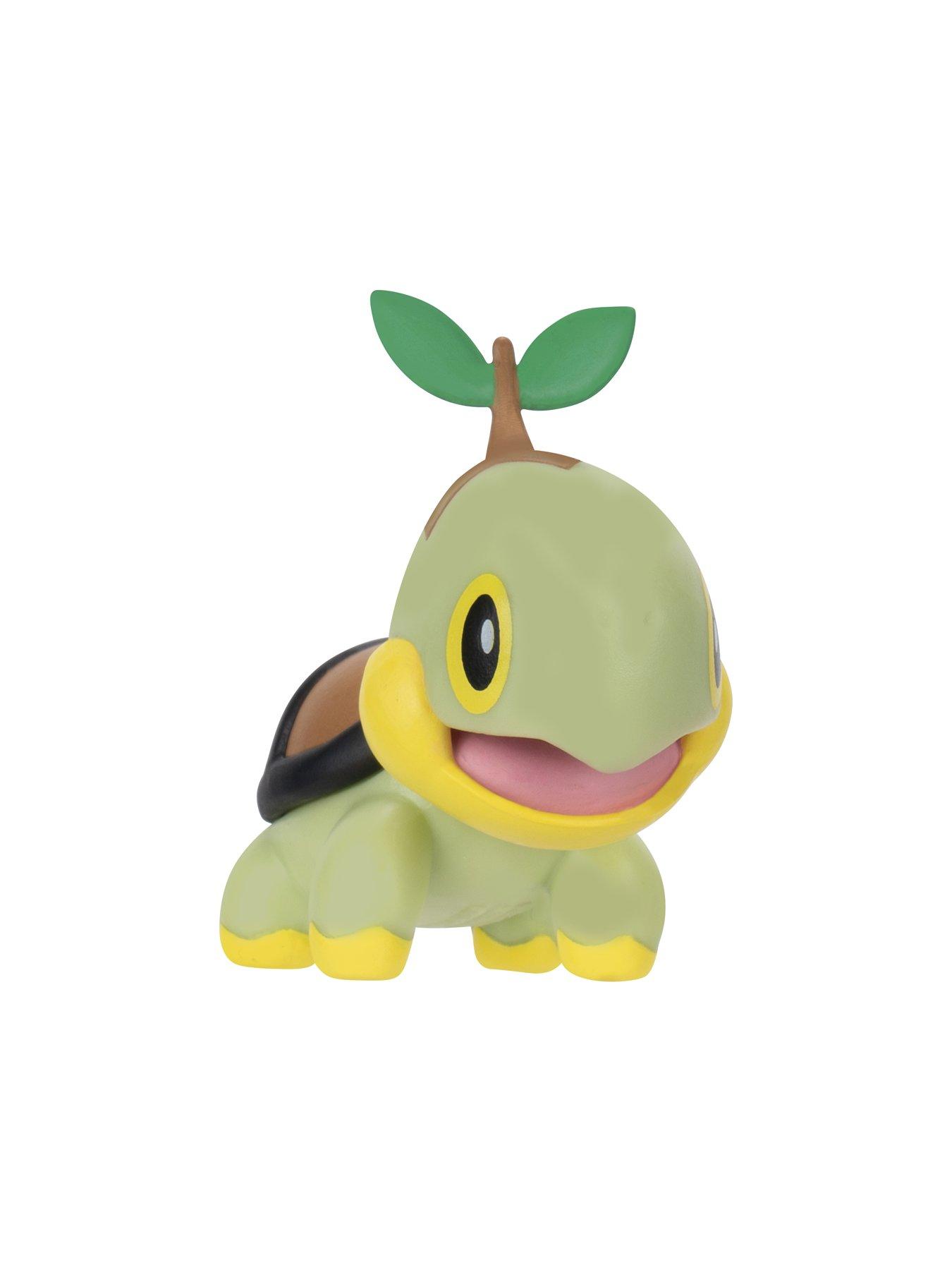 Image 4 of 7 of Pokemon Pok&eacute;mon Unova Battle Figure 6 Pack - Features 2-Inch Pawmi, Squirtle, Torchic, Turtwig, Hoothoot, and Appleton Battle Figures