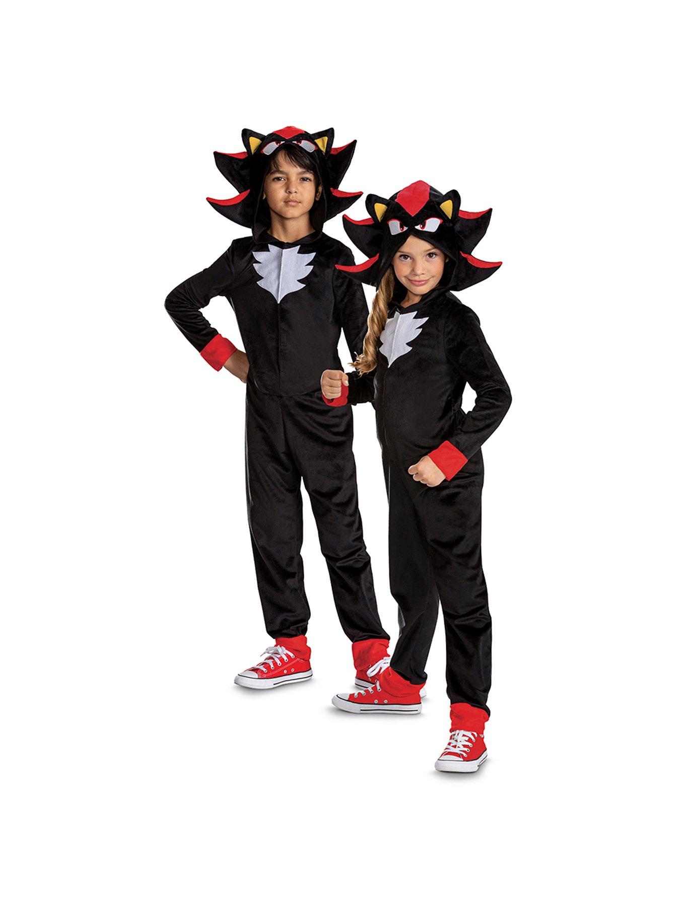 Image 1 of 1 of Sonic the Hedgehog Sonic Shadow Movie Classic Costume
