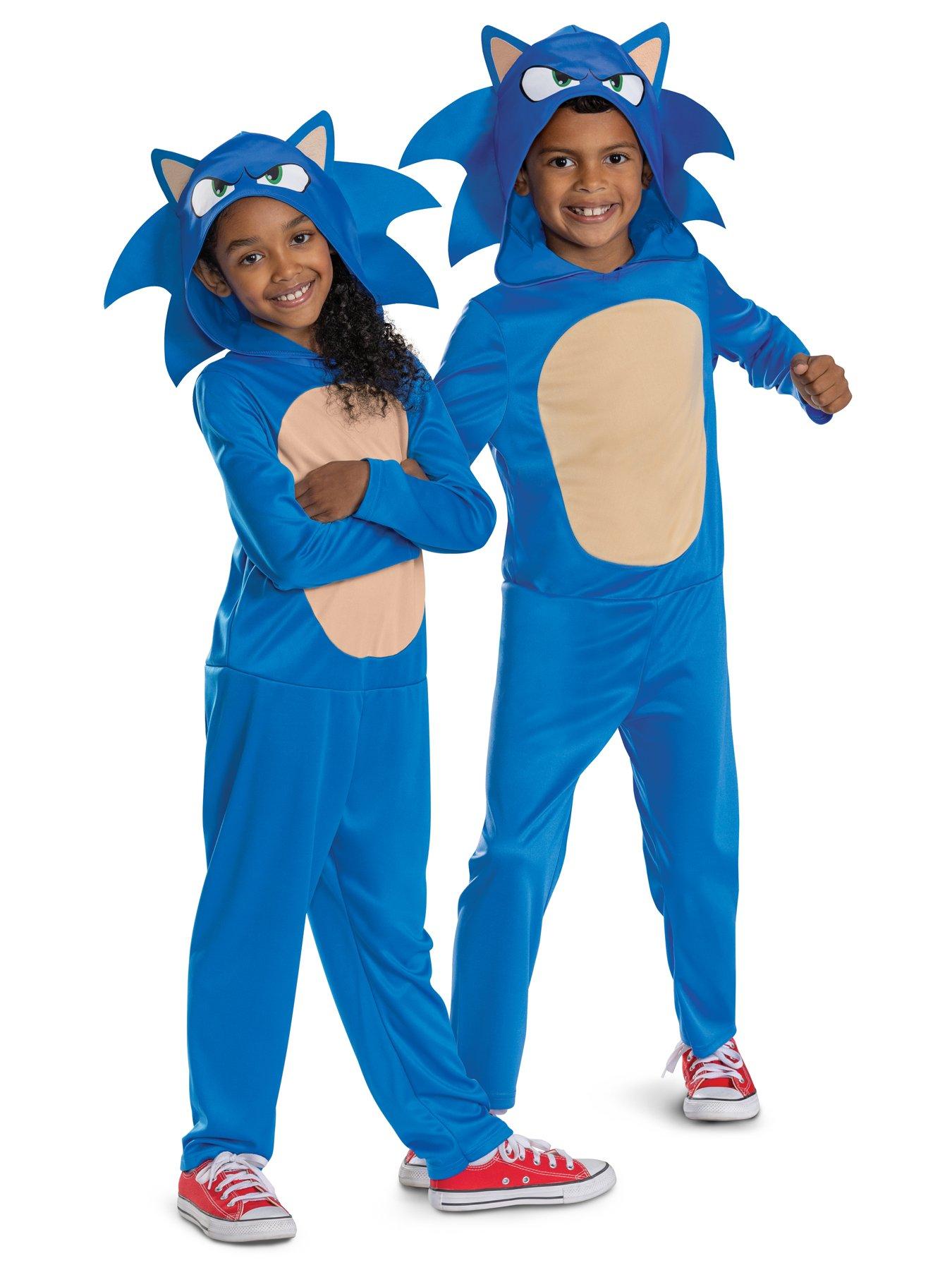 Image 2 of 3 of Sonic the Hedgehog Sonic Movie Fancy Dress Costume