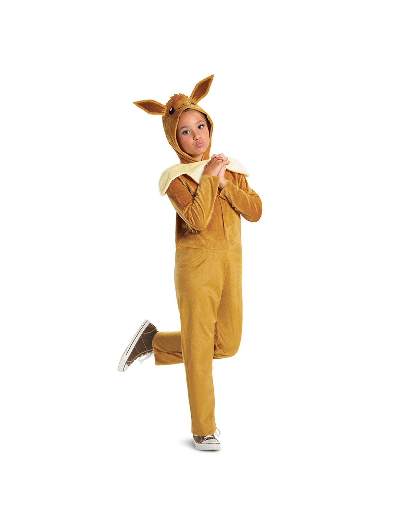 Pokemon Pokemon Eevee Hooded Jumpsuit Classic Costume
