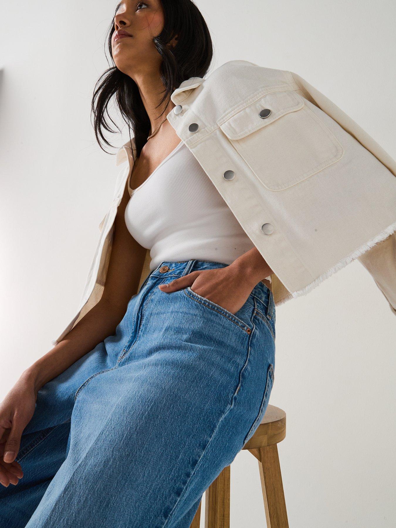 vero-moda-high-rise-barrel-jeans-blueoutfit