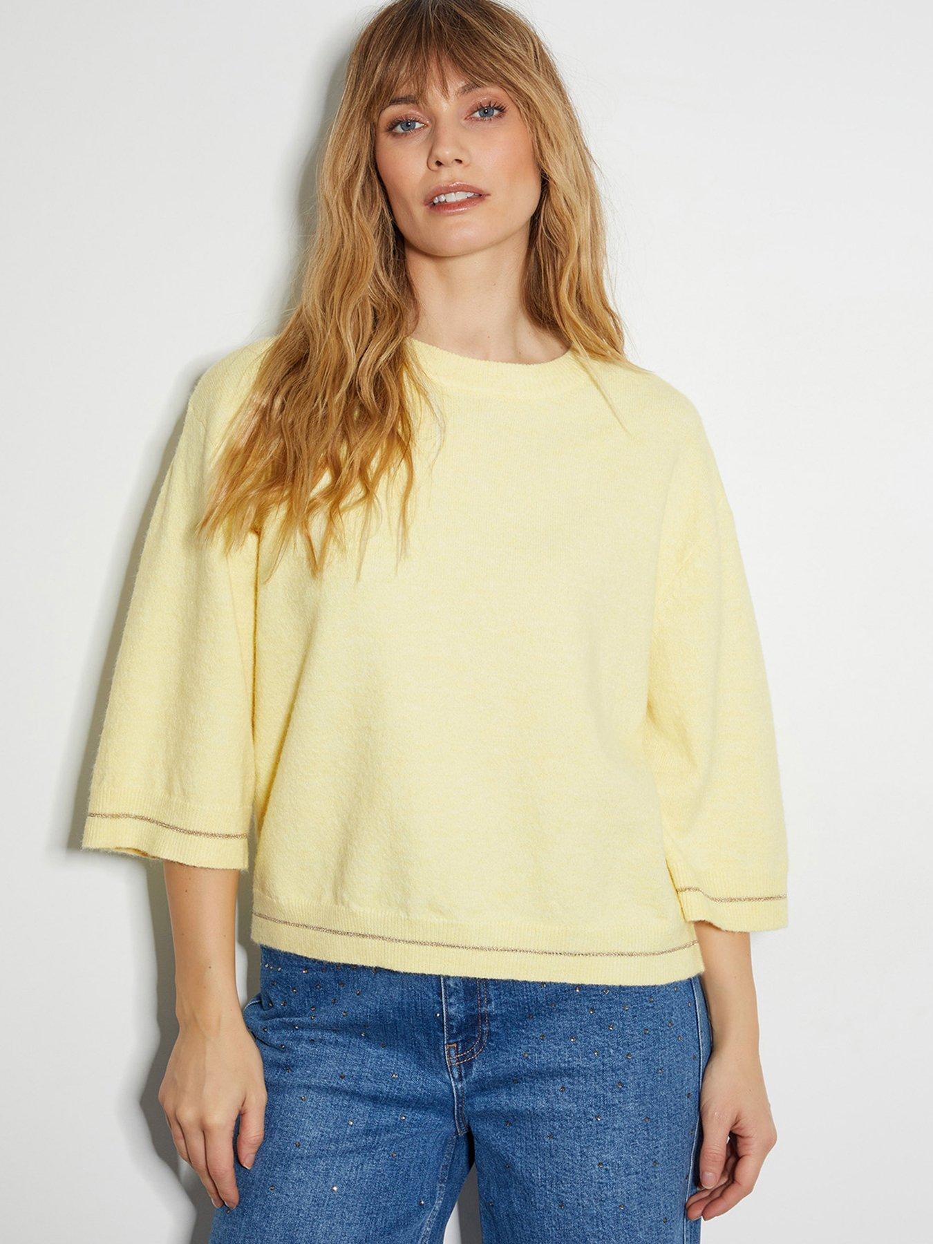 monsoon-coleen-crew-jumper-yellow