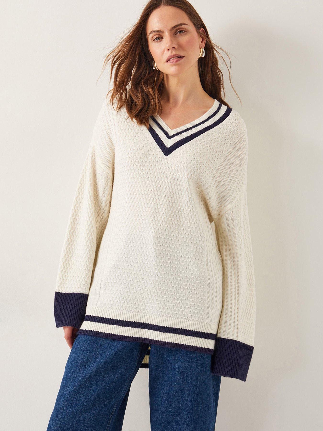 monsoon-ola-oversized-v-neck-jumper-cream