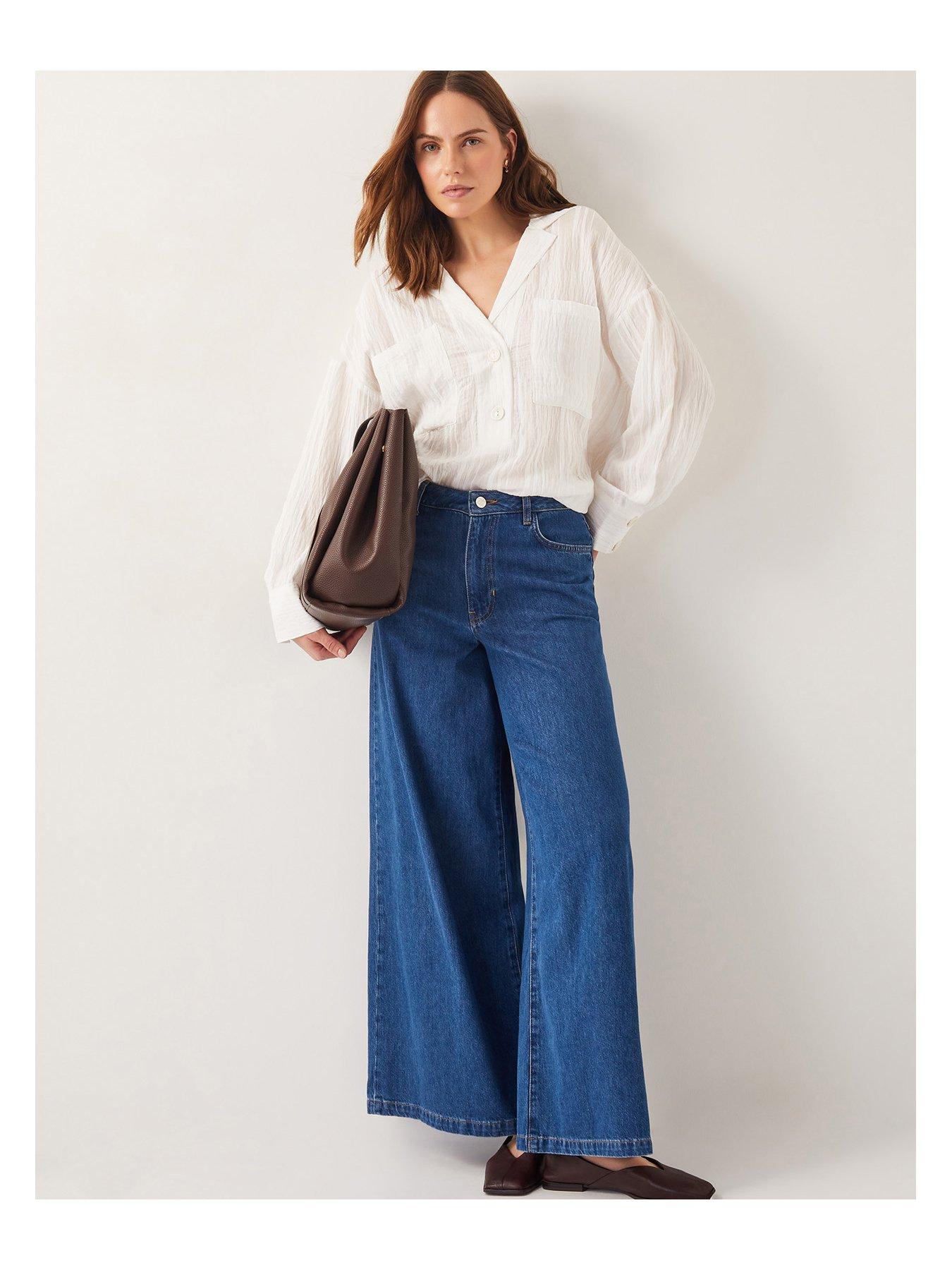 Image 3 of 5 of Monsoon Tilda Textured Shirt - White