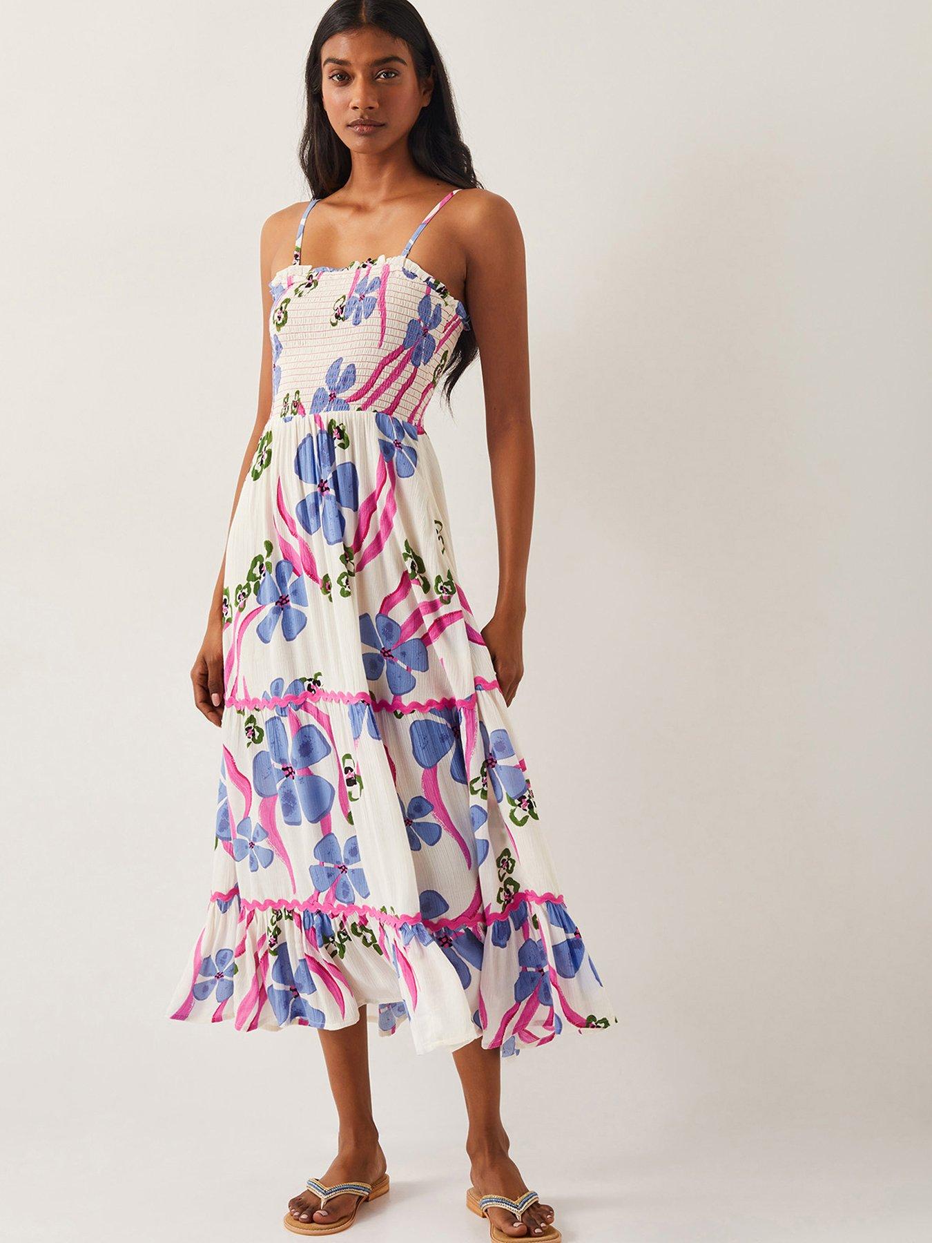 monsoon-fiona-floral-bandeau-midi-dress-ivory