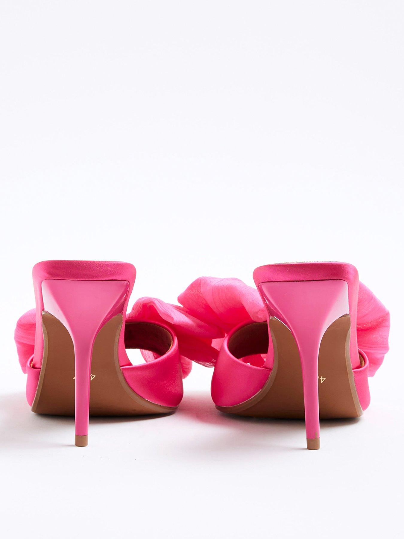 river-island-oversized-bow-mule-bright-pinkback