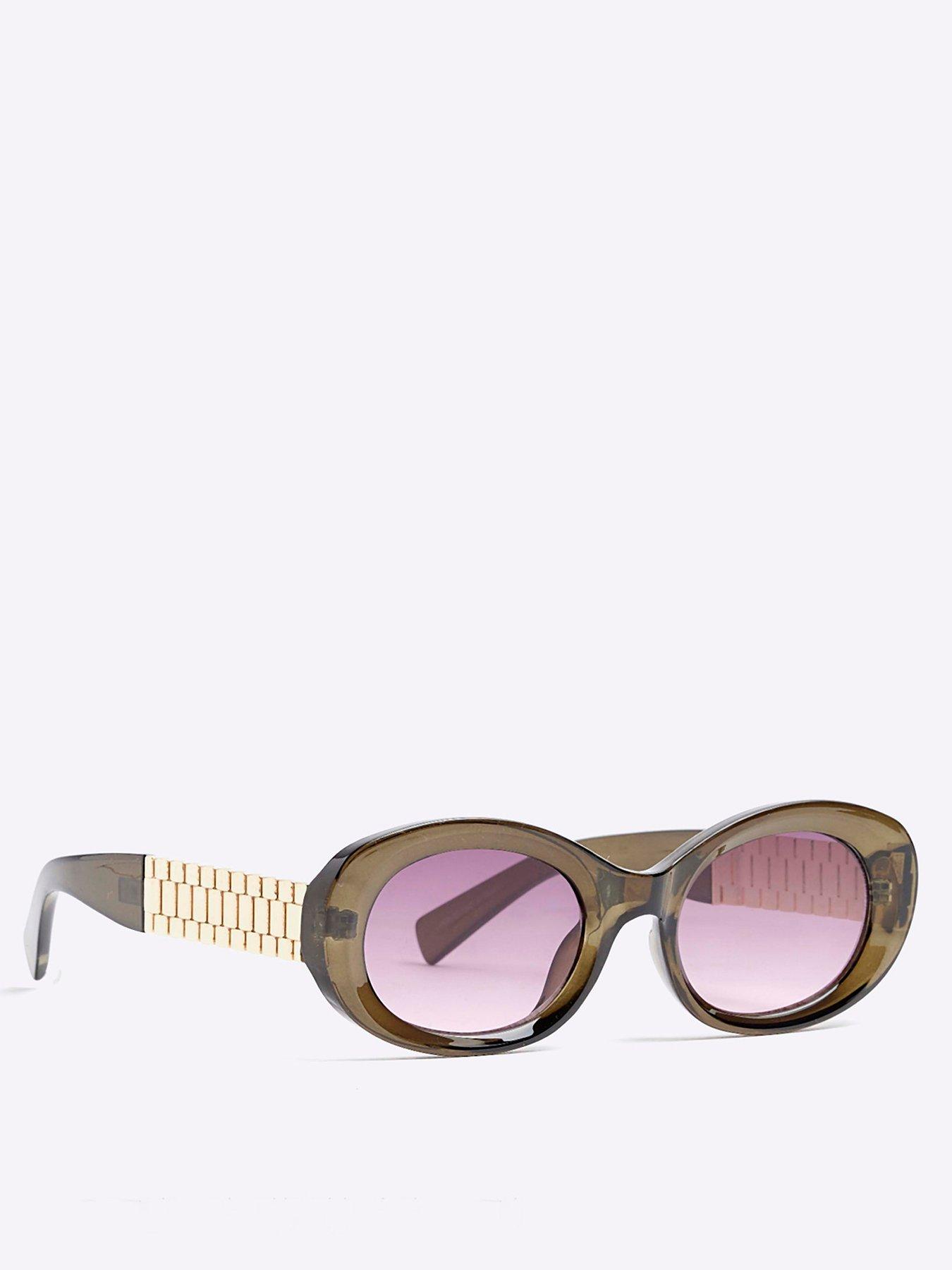 river-island-oval-watch-link-sunglasses-greenstillFront