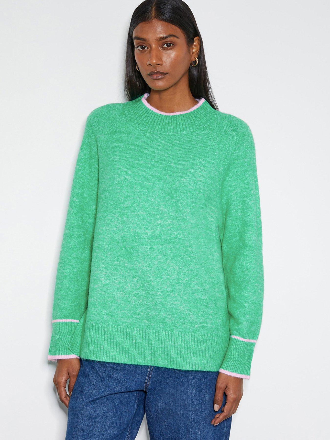 monsoon-oti-oversize-jumper-green