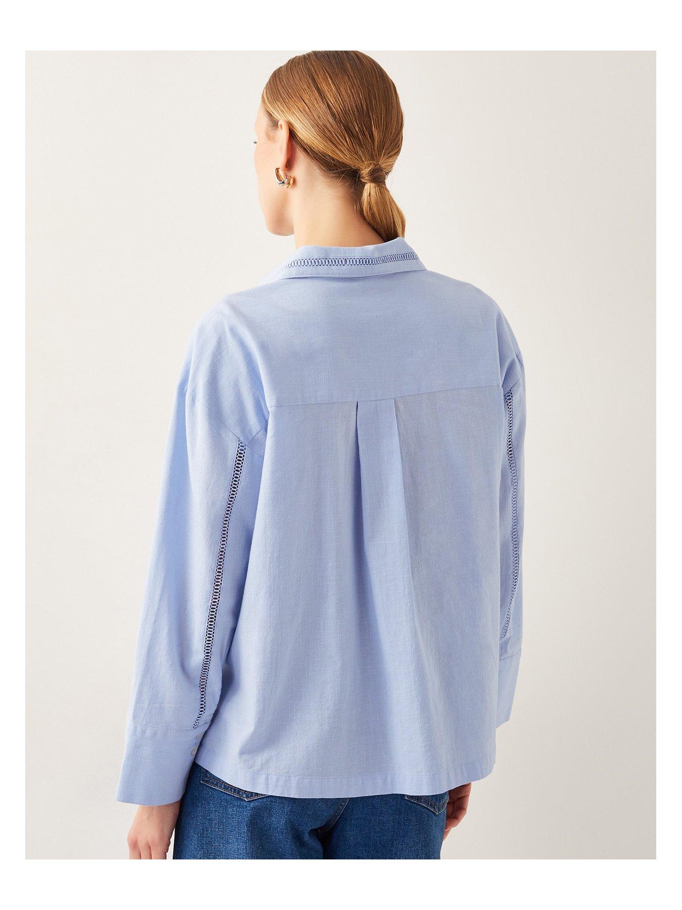 Image 2 of 5 of Monsoon Lilah Shirt - Blue
