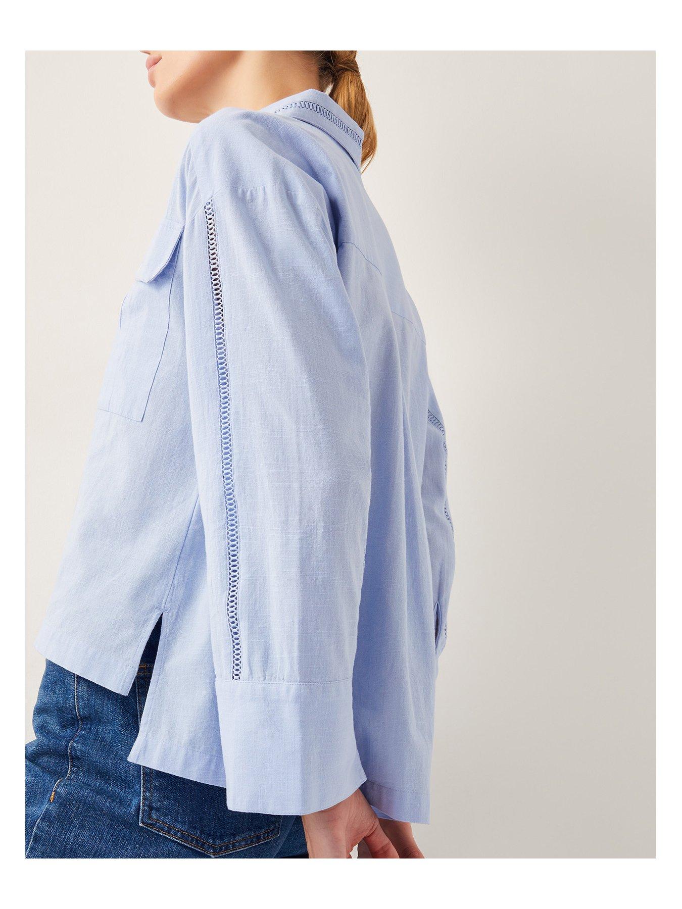 Image 5 of 5 of Monsoon Lilah Shirt - Blue